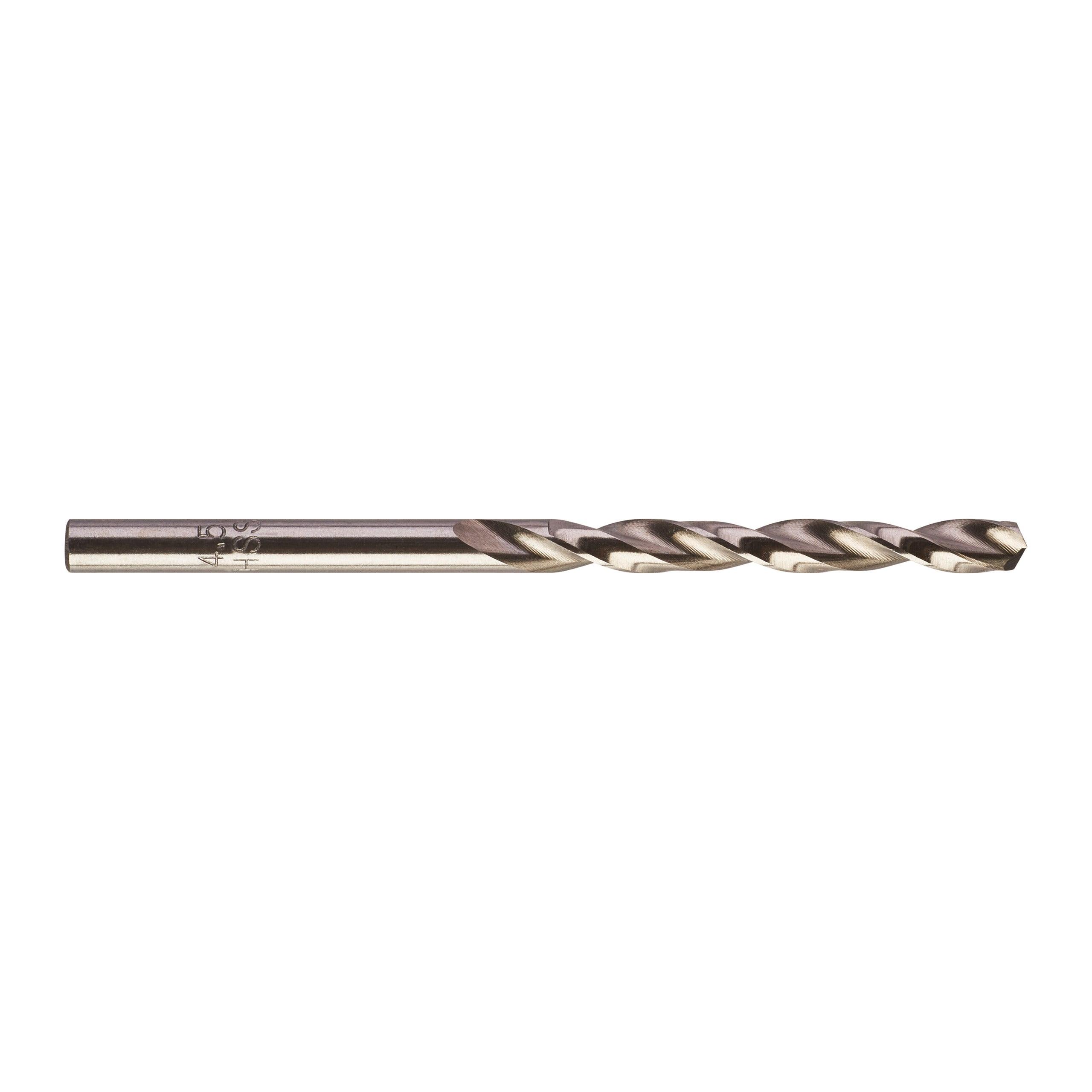 Burghiu pentru metal Milwaukee HSS-G Thunderweb 4,5 X 80 mm, 10 buc, cod 4932352386 - BIG STORE (Dynamic Tools SRL)