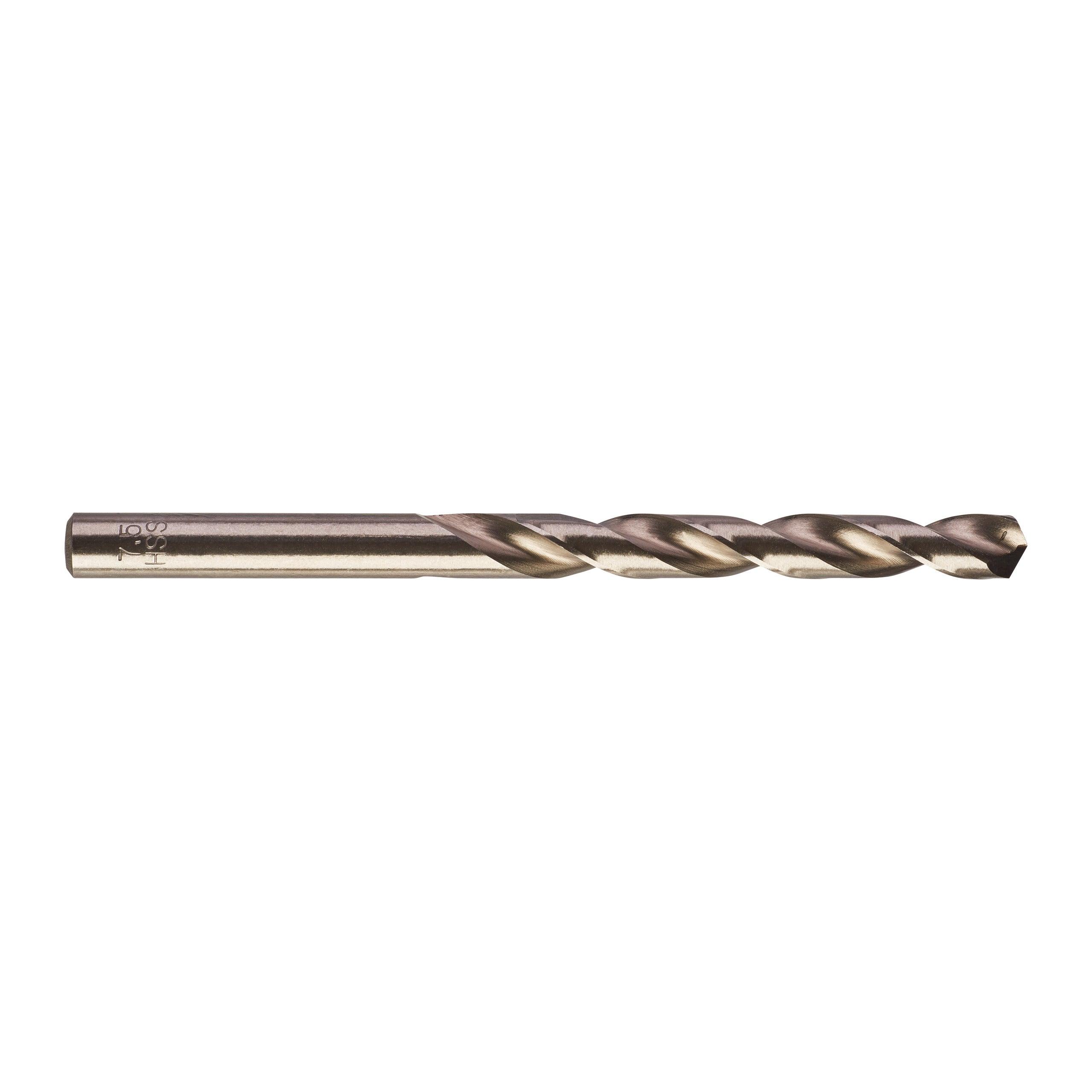Burghiu pentru metal Milwaukee HSS-G Thunderweb 7,5 X 109 mm, 5 buc, cod 4932352394 - BIG STORE (Dynamic Tools SRL)