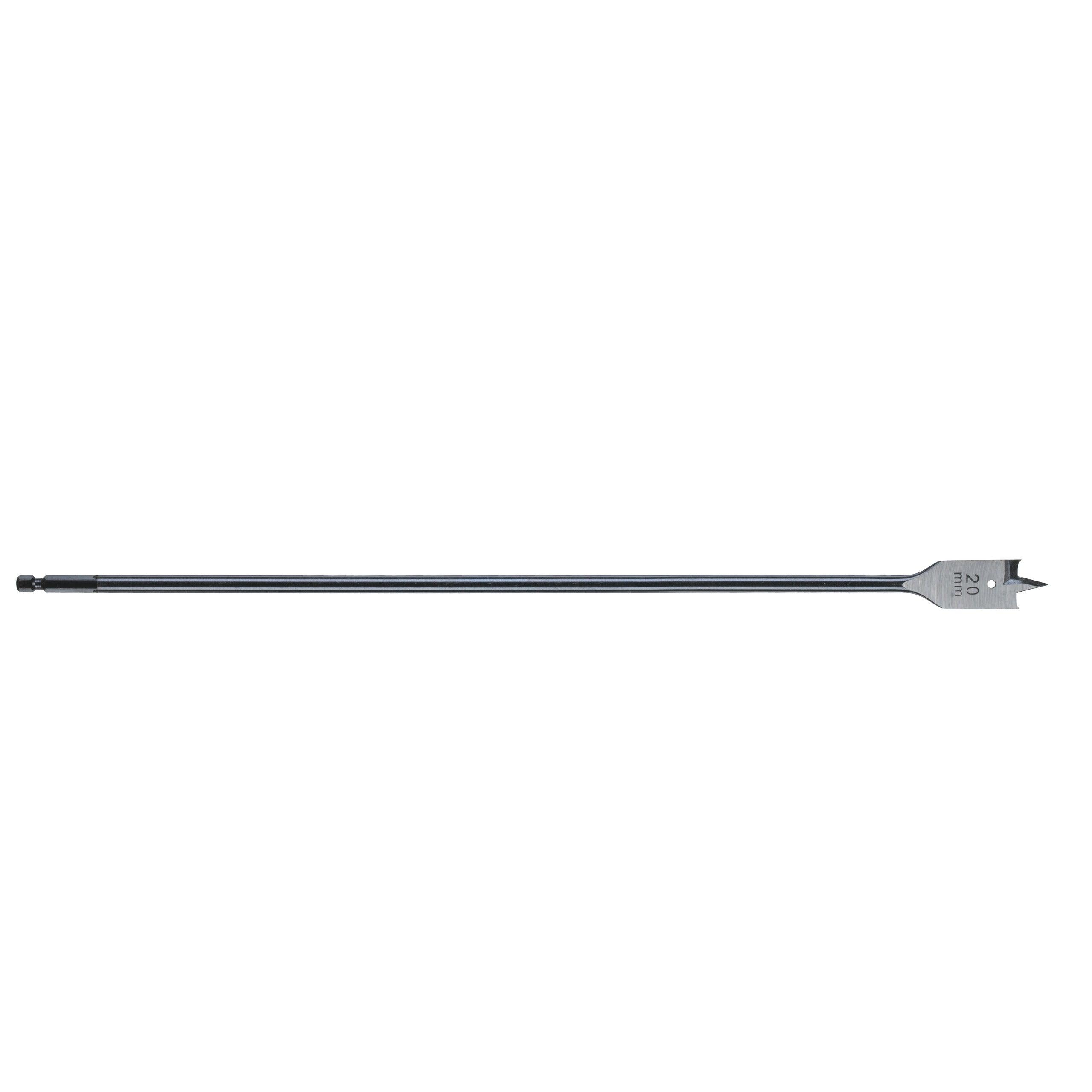 Burghiu plat pentru lemn Milwaukee ø20 x 400 mm, 4932352497 - BIG STORE (Dynamic Tools SRL)