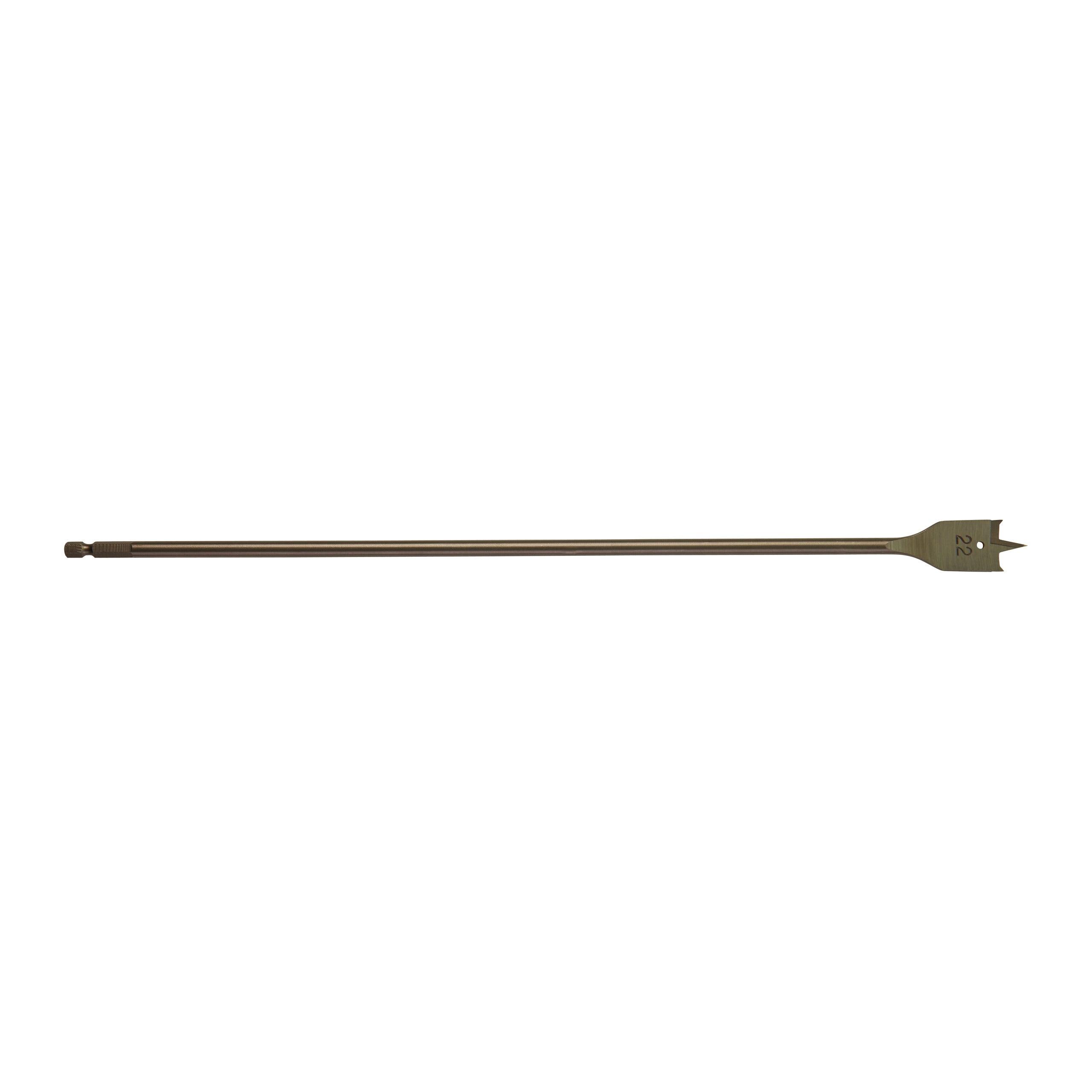 Burghiu plat pentru lemn Milwaukee ø22 x 400 mm, 4932352498 - BIG STORE (Dynamic Tools SRL)