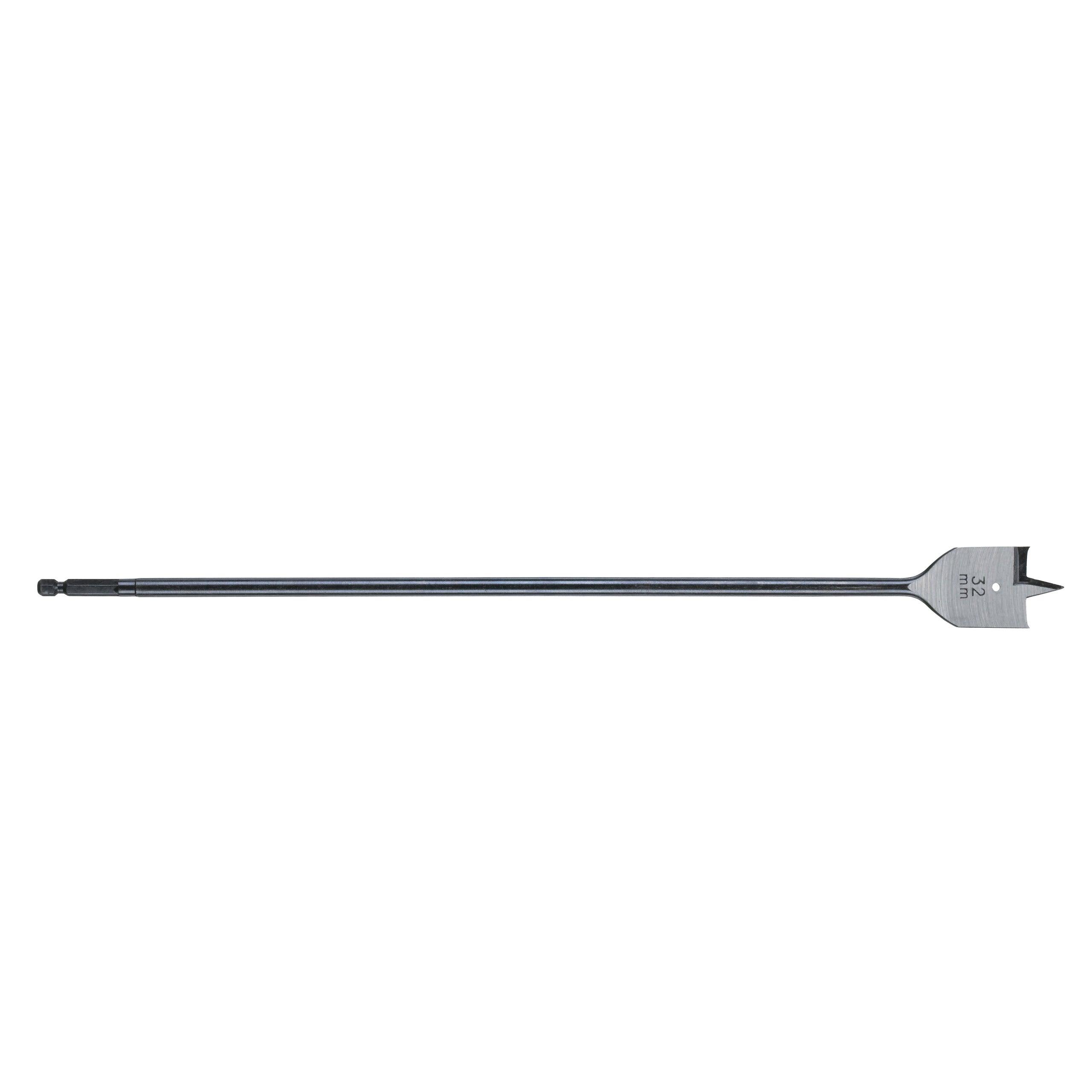 Burghiu plat pentru lemn Milwaukee ø32 x 400 mm, 4932352502 - BIG STORE (Dynamic Tools SRL)