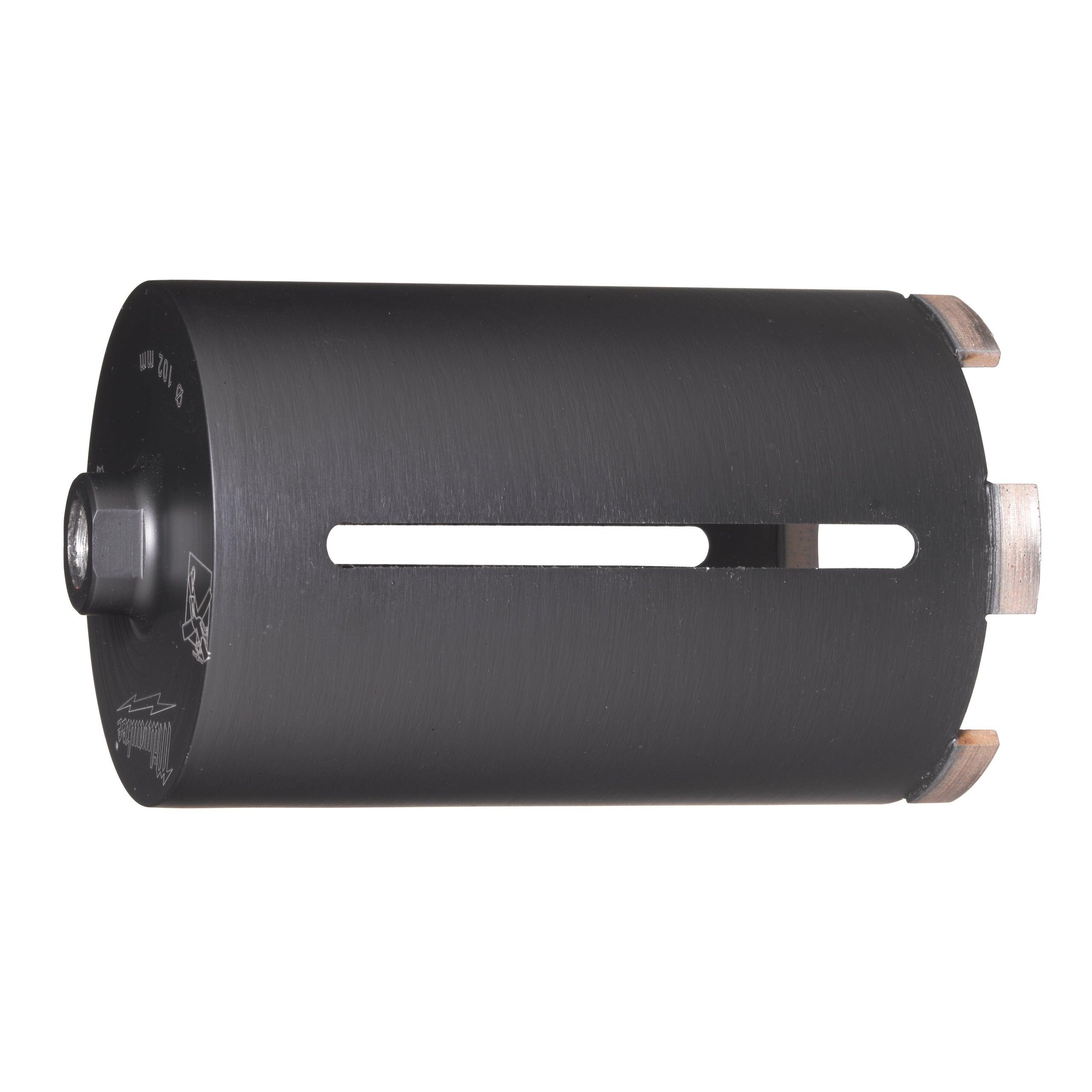 Carotă diamantată Milwaukee pentru prize electrice fără sistem de extragere a prafului, DCH Ø102, (L) 150/180 mm, M16 4932352632 - BIG STORE (Dynamic Tools SRL)