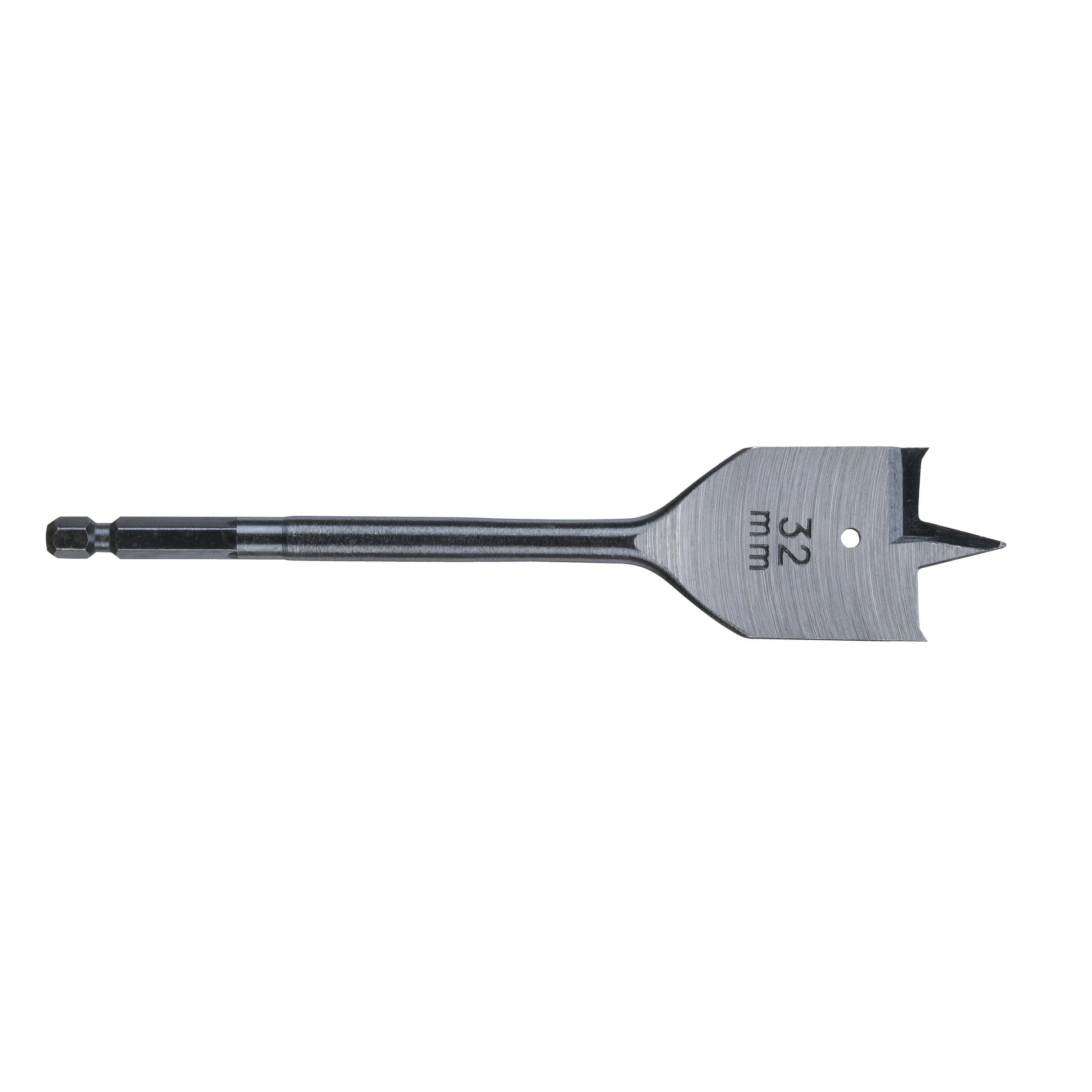 Burghiu plat pentru lemn Milwaukee ø32 x 152 mm, 4932363145 - BIG STORE (Dynamic Tools SRL)