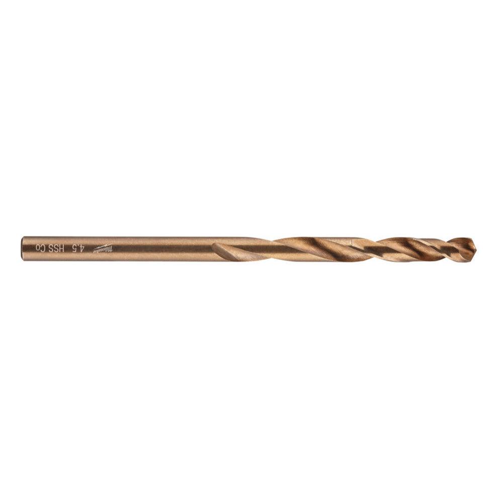 Burghiu pentru metal Milwaukee HSS-G RED COBALT ø4,5 mm, 4932363262 - BIG STORE (Dynamic Tools SRL)