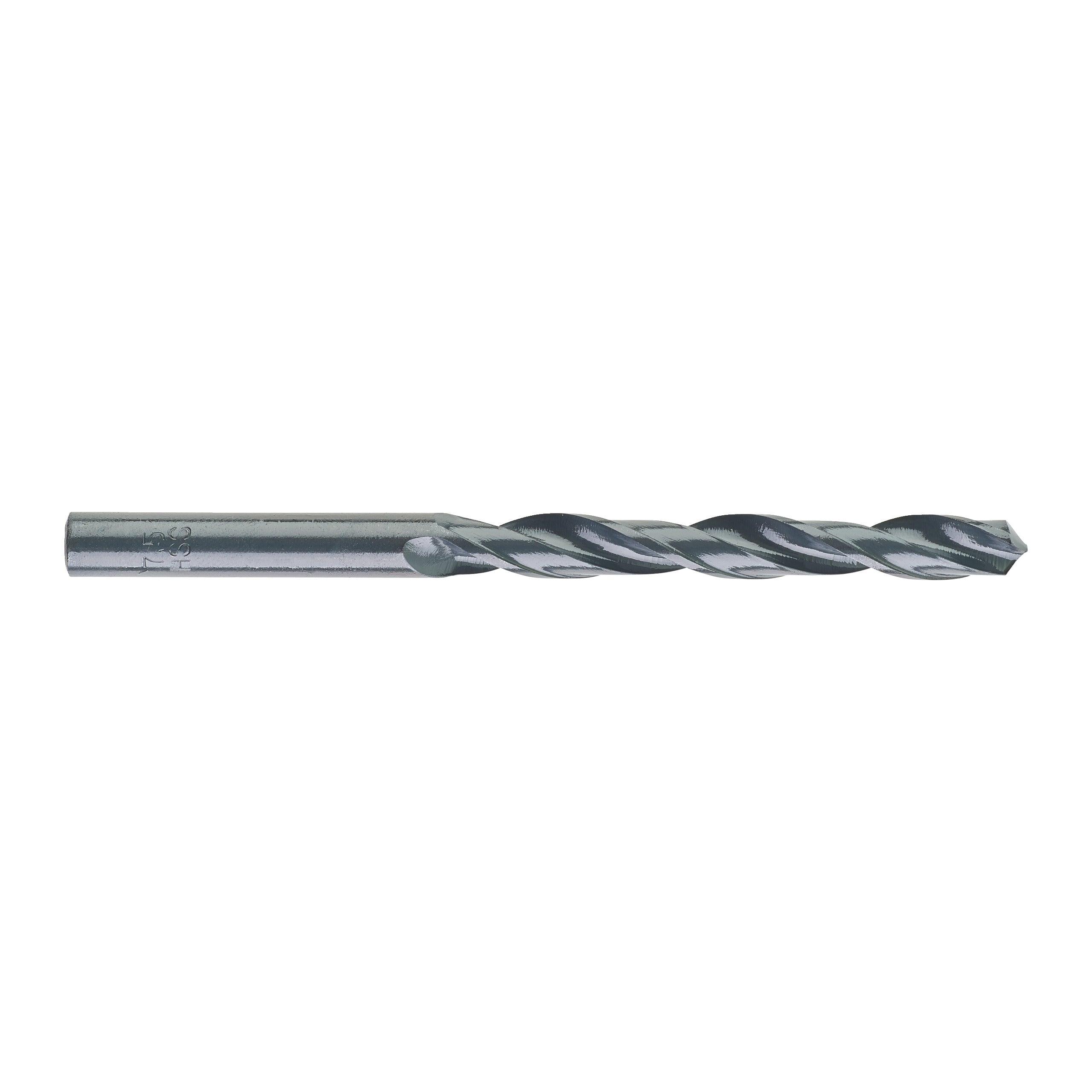 Burghie pentru metal Milwaukee HSS-R DIN338 ø7,5x109mm - 10 buc, 4932363509 - BIG STORE (Dynamic Tools SRL)