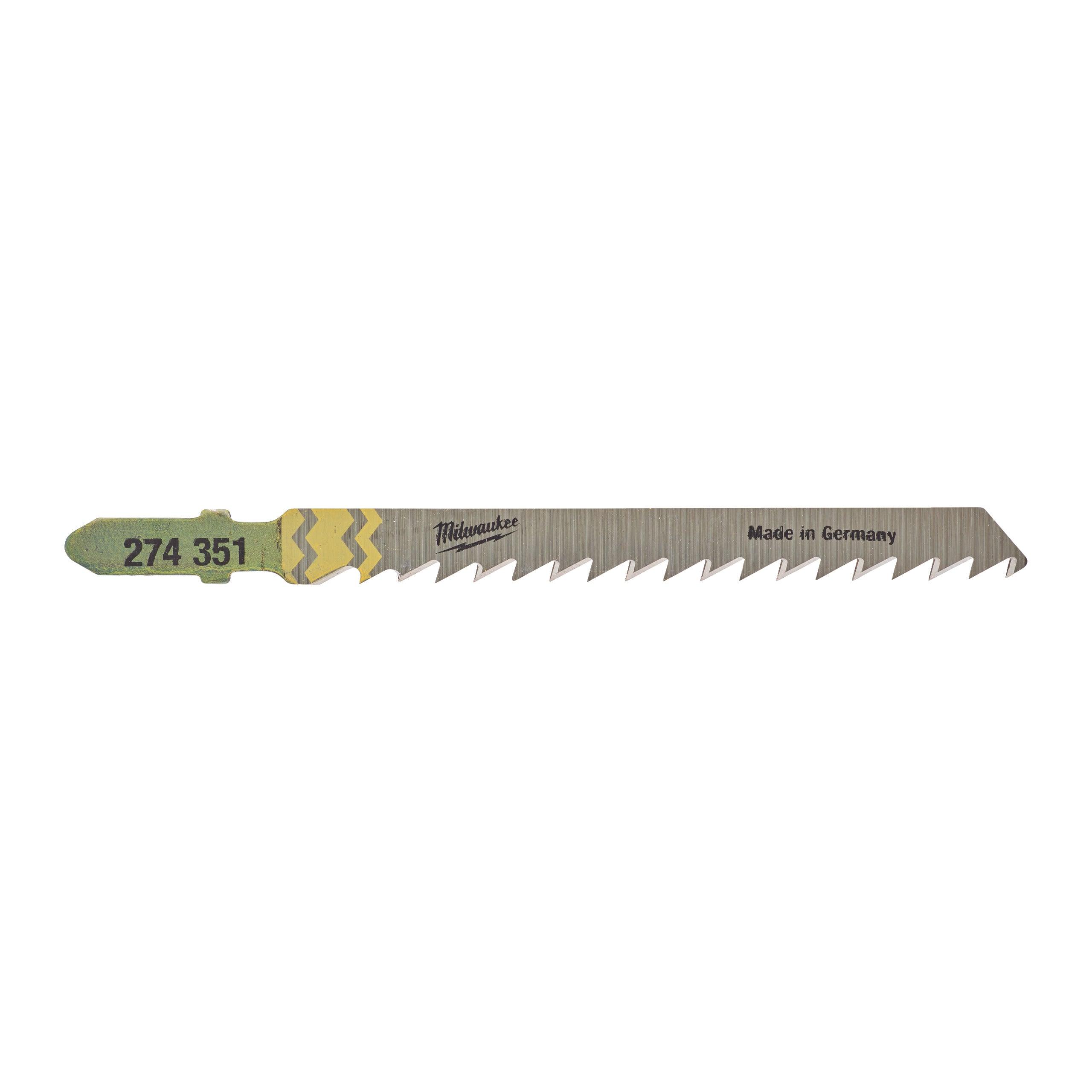 Pânze pendular 75/4 mm, 25 buc, pentru tăieri curate și fără așchii, Milwaukee cod 4932373490 - BIG STORE (Dynamic Tools SRL)
