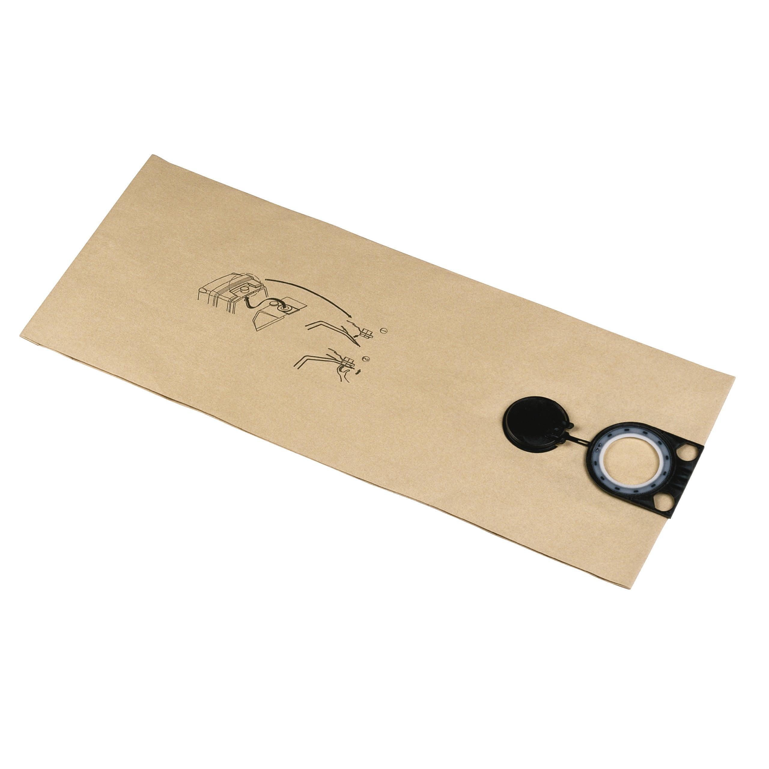 Saci de filtrare hârtie 50 L (5 BUC) ASE 1400 Milwaukee, cod 4932373621 - BIG STORE (Dynamic Tools SRL)