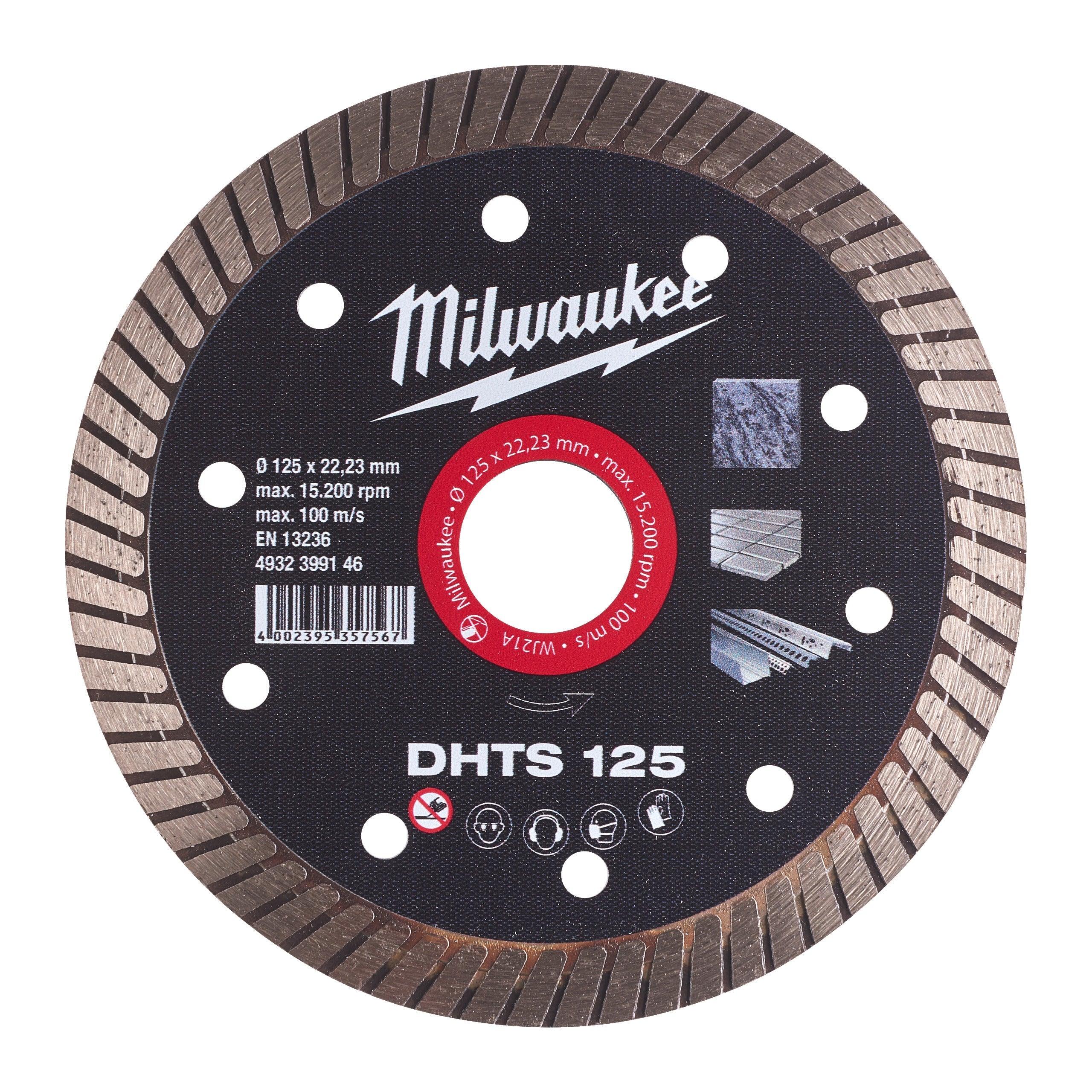 Disc diamantat DHTS 125 x 22,2 mm, Milwaukee cod 4932399146 - BIG STORE (Dynamic Tools SRL)