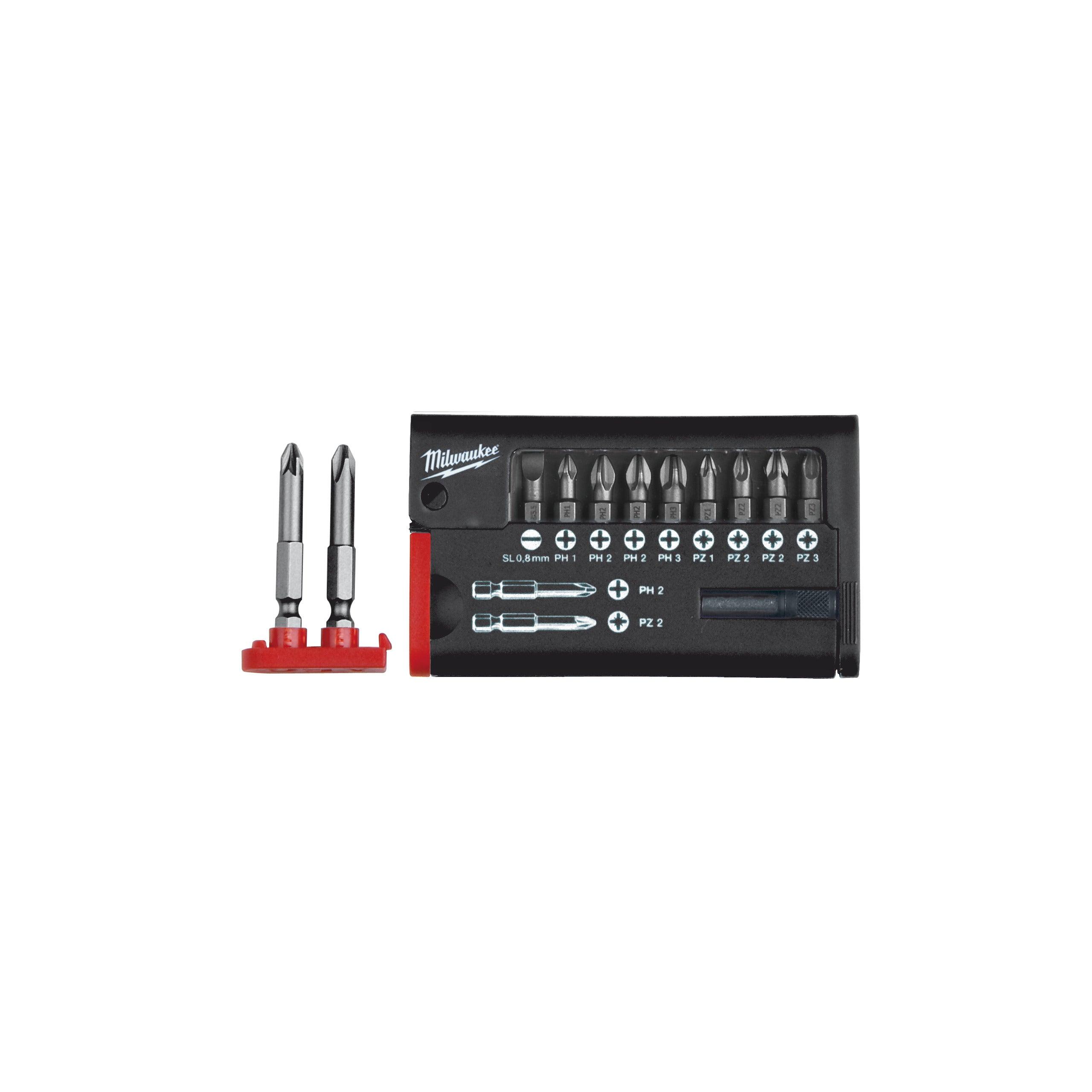 Casetă compactă cu biți pentru șurubelniță, Milwaukee cod 4932399513 - BIG STORE (Dynamic Tools SRL)