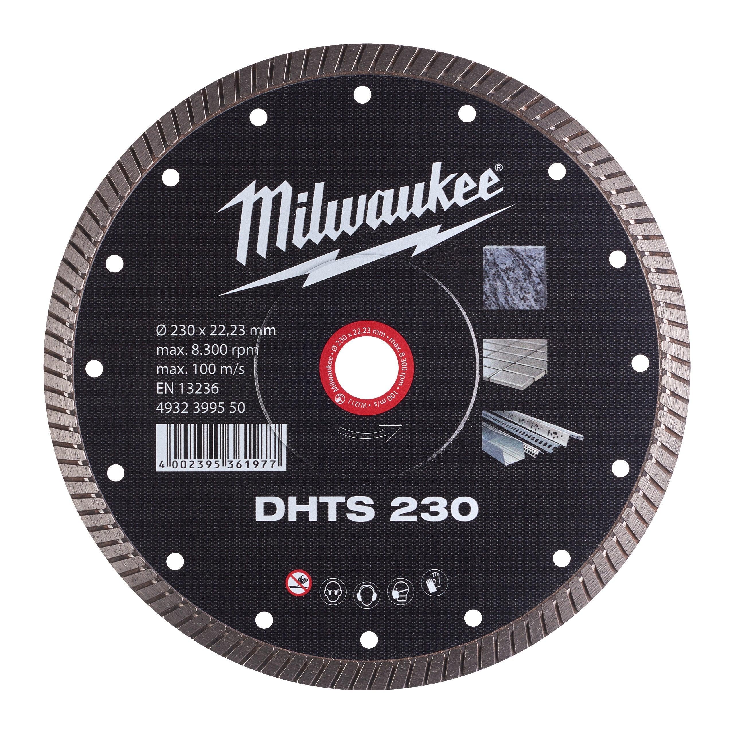 Disc diamantat DHTS 230 x 22,2 mm, Milwaukee cod 4932399550 - BIG STORE (Dynamic Tools SRL)