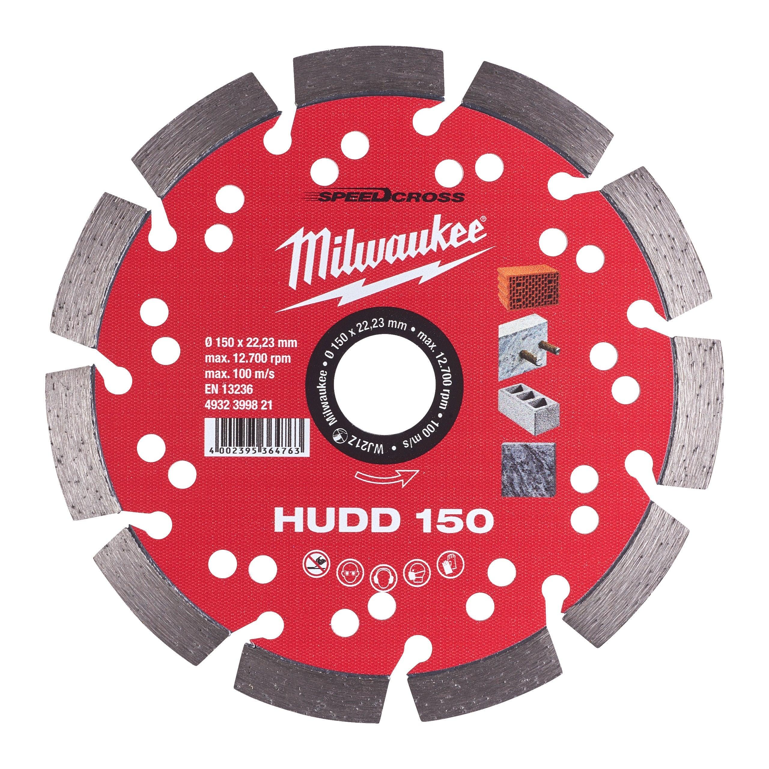 Disc diamantat HUDD 150 mm, Milwaukee cod 4932399821 - BIG STORE (Dynamic Tools SRL)