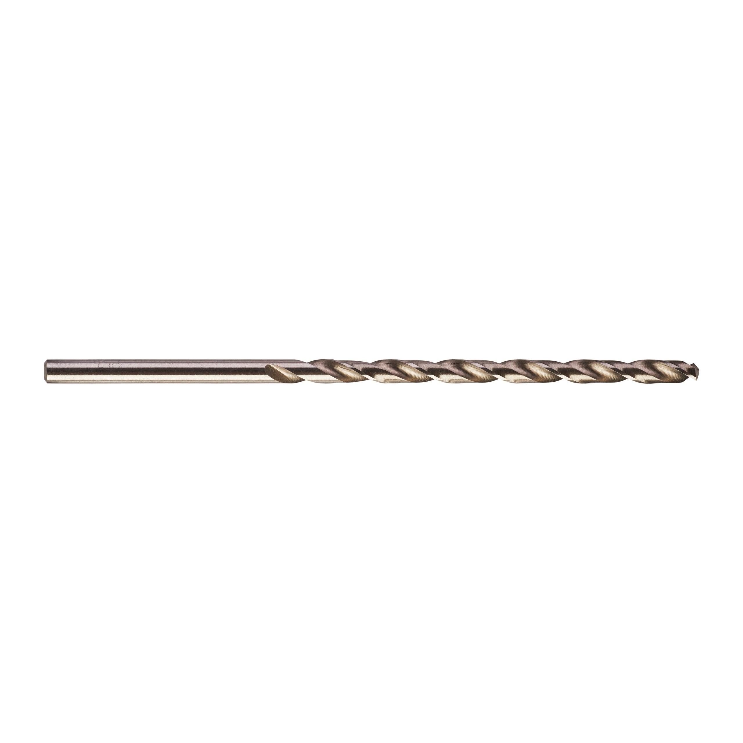 Burghie lungi pentru metal Milwaukee HSS-G DIN340, ø5x132mm - 10 buc, 4932430334 - BIG STORE (Dynamic Tools SRL)