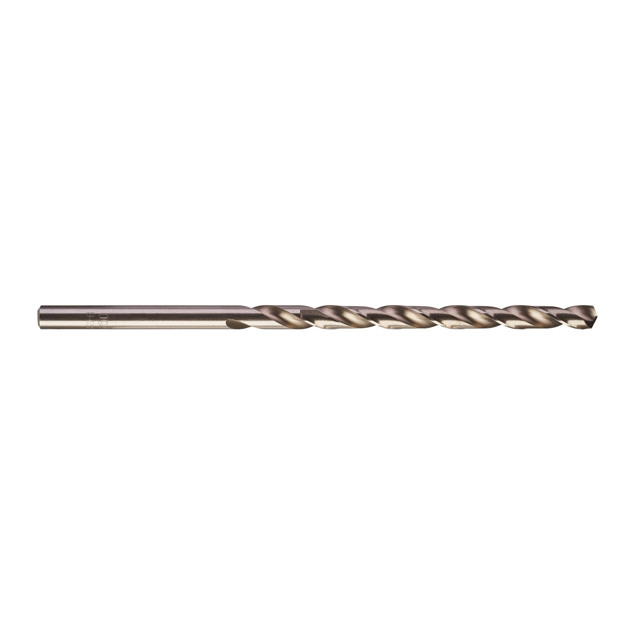 Burghie lungi pentru metal Milwaukee HSS-G DIN340, ø6,5x148mm - 10 buc, 4932430337 - BIG STORE (Dynamic Tools SRL)