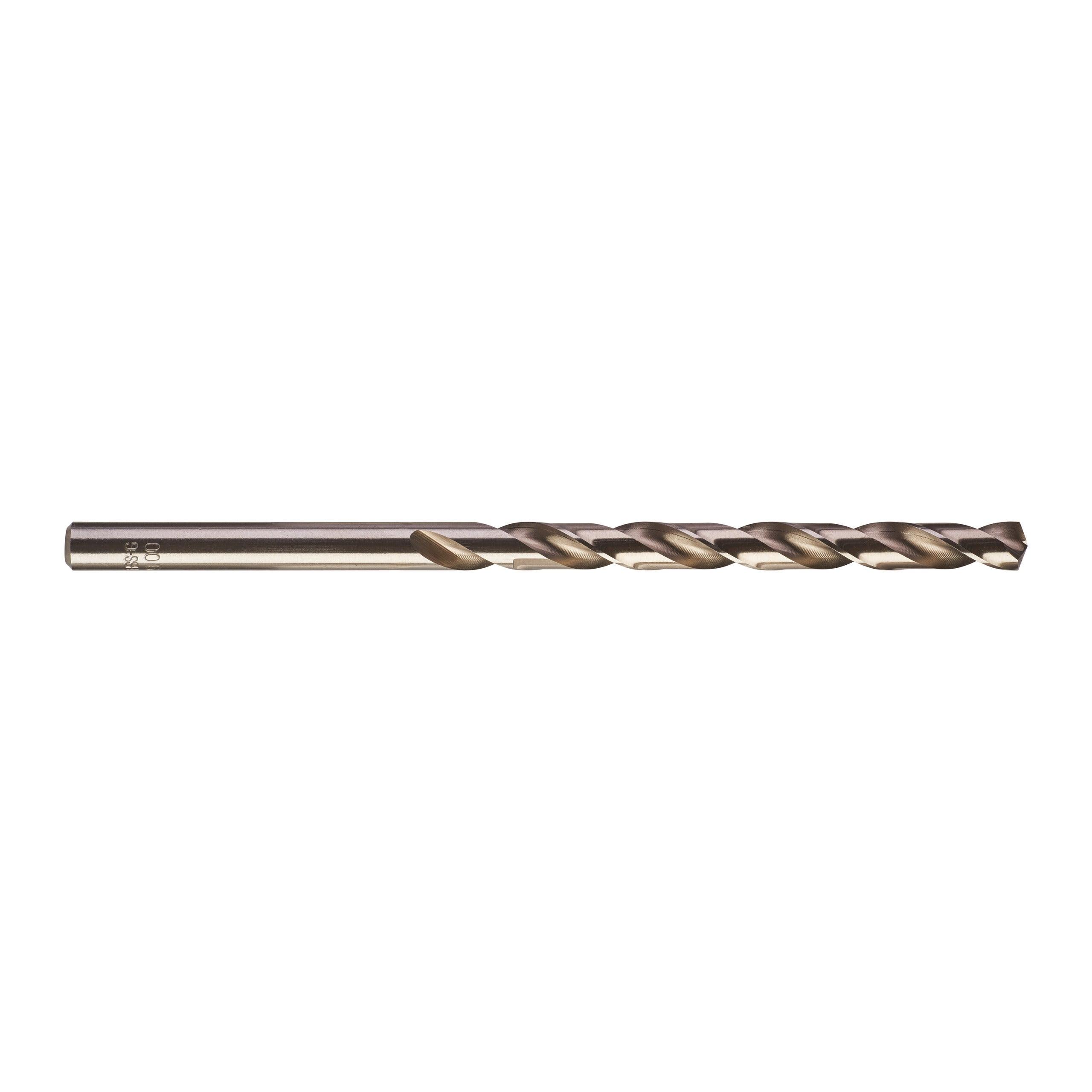 Burghie lungi pentru metal Milwaukee HSS-G DIN340, ø9x175mm - 10 buc, 4932430340 - BIG STORE (Dynamic Tools SRL)