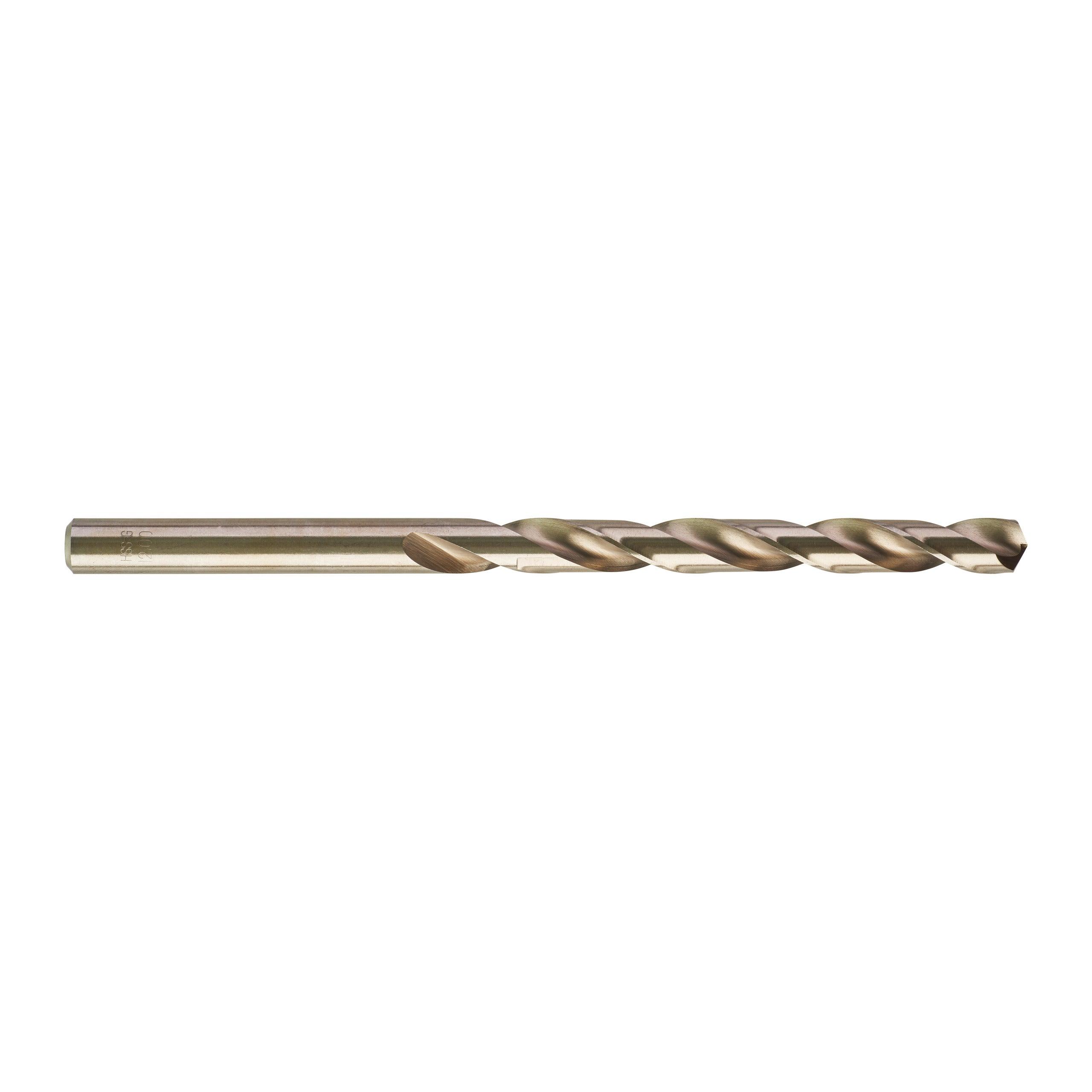 Burghie lungi pentru metal Milwaukee HSS-G DIN340, ø12x205mm - 5 buc, 4932430343 - BIG STORE (Dynamic Tools SRL)