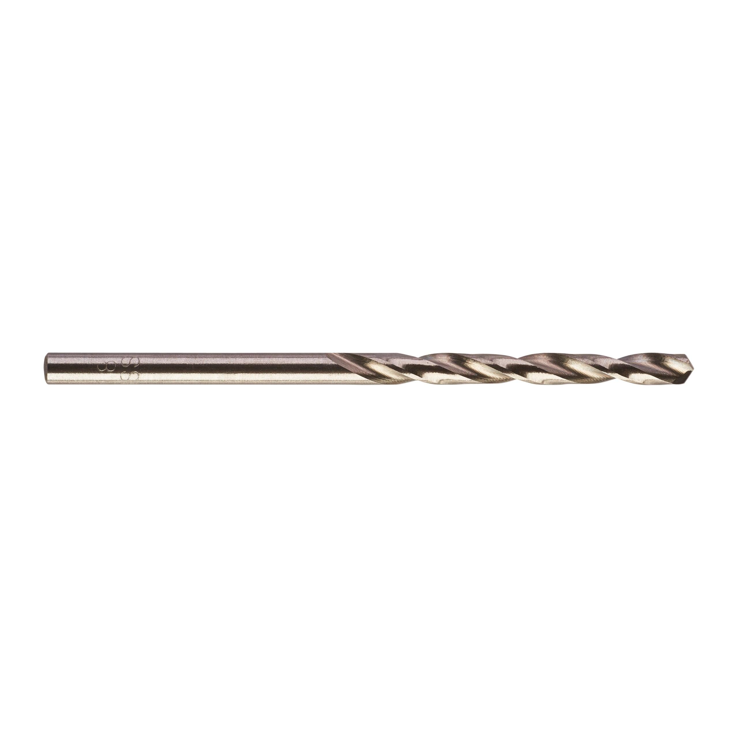 Burghie pentru metal Milwaukee ThunderWeb HSS-G, ø3,8 mm -10 buc,, 4932430547 - BIG STORE (Dynamic Tools SRL)