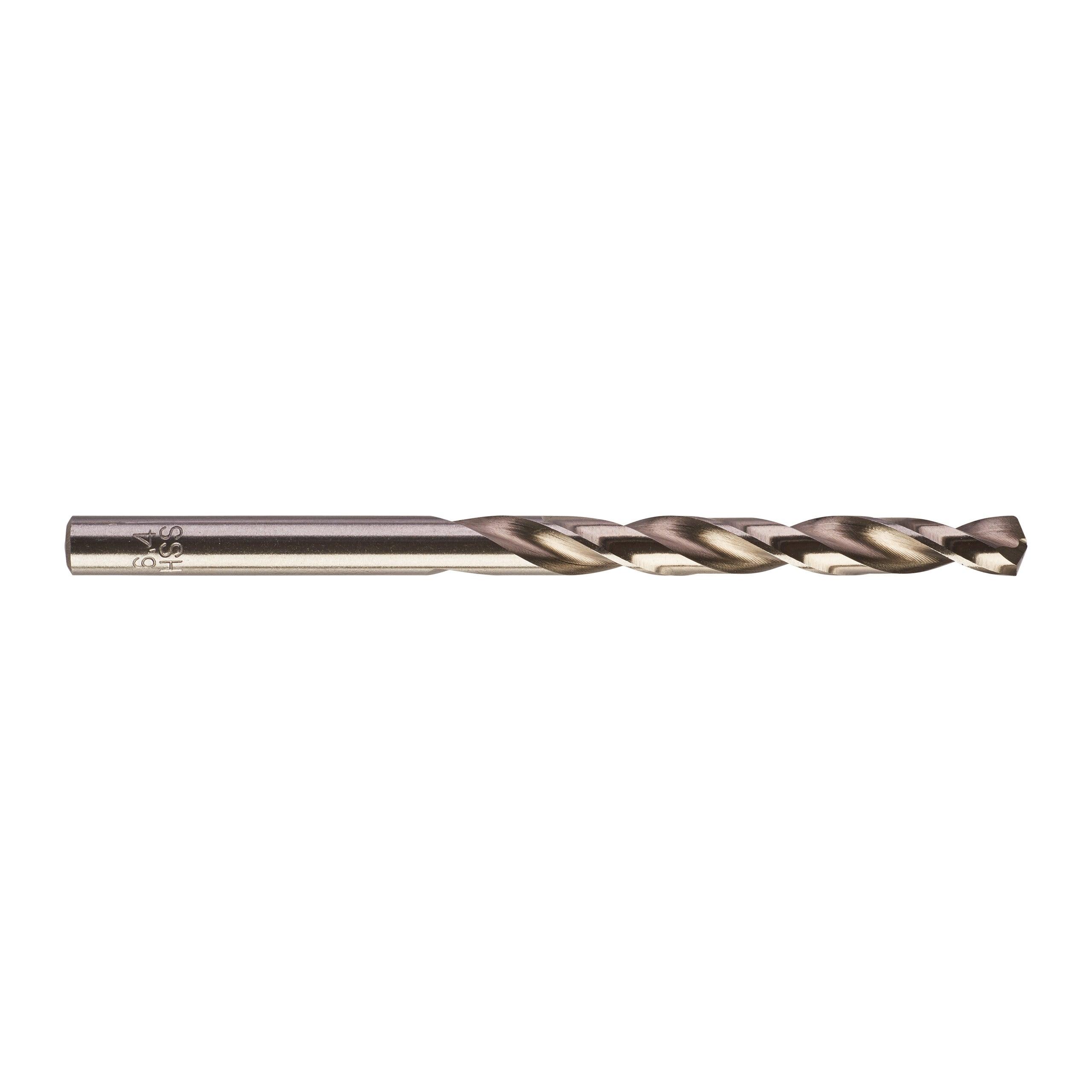 Burghie pentru metal Milwaukee ThunderWeb HSS-G DIN338, ø6,4x101mm - 10 buc, 4932430571 - BIG STORE (Dynamic Tools SRL)