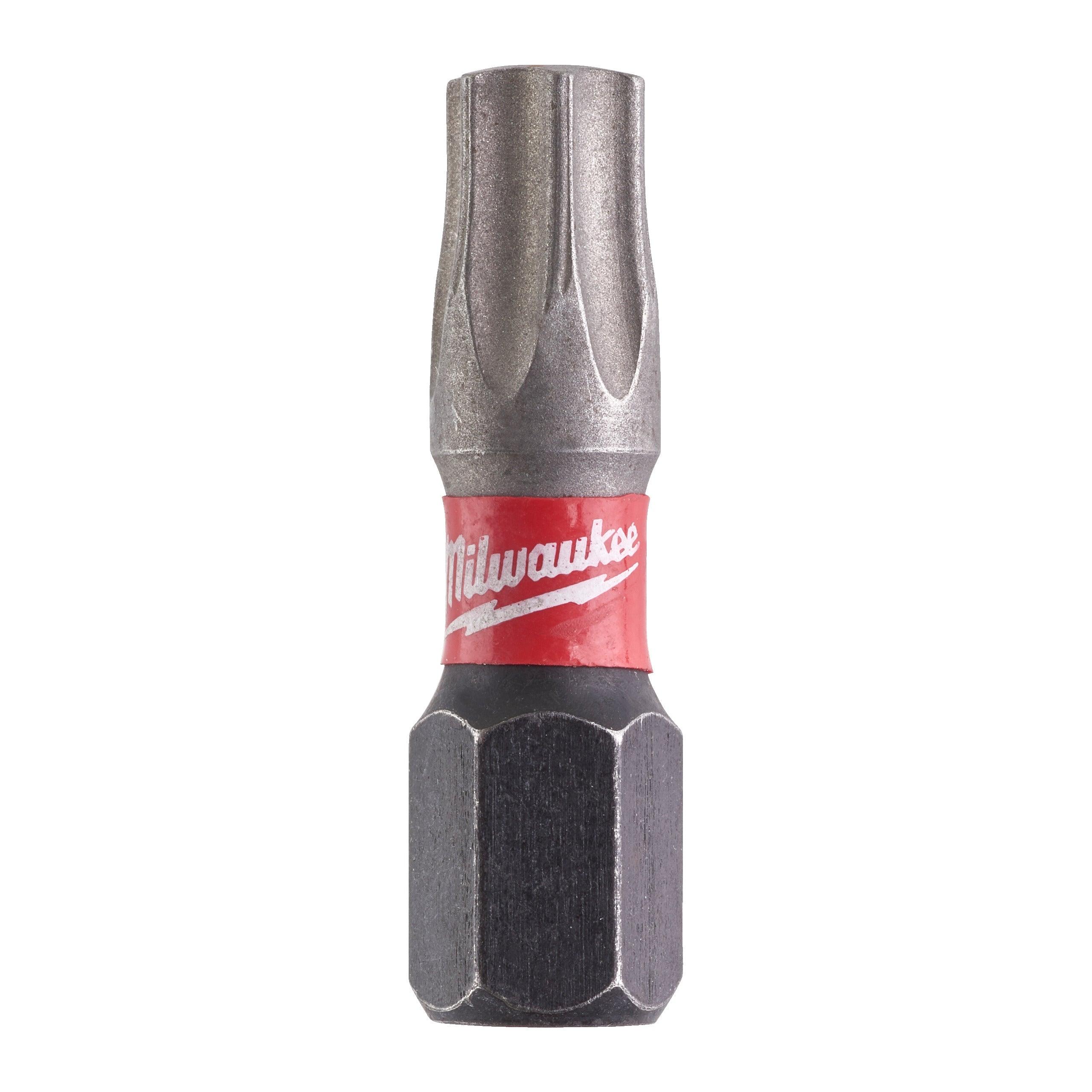 Biți TX pentru șurubelnițe SHOCKWAVE™ IMPACT DUTY TX30 25 mm - 2 buc, Milwaukee cod 4932430885 - BIG STORE (Dynamic Tools SRL)