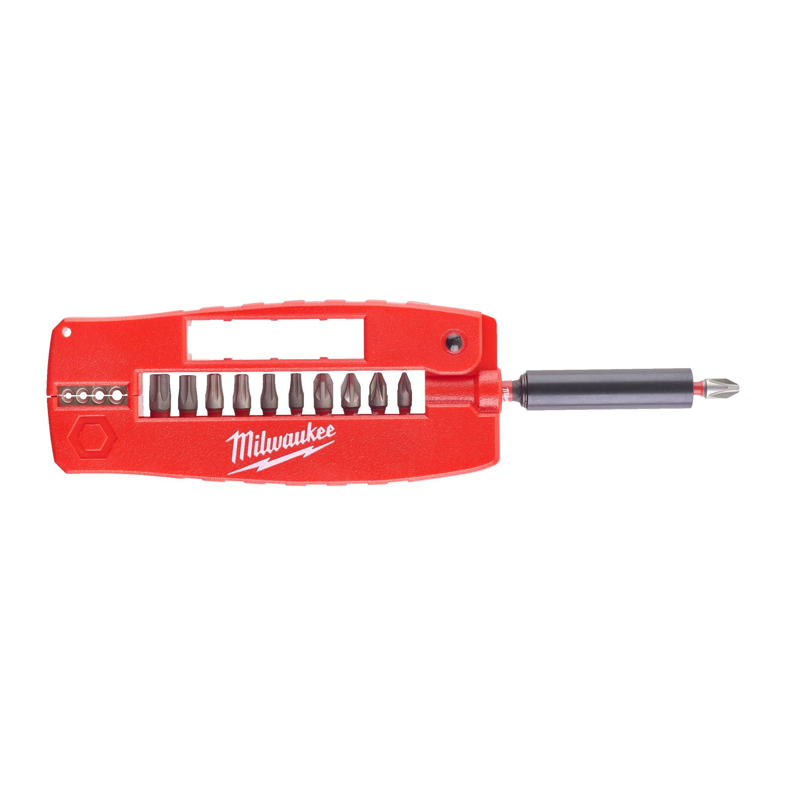 Casetă ghidare biți SHOCKWAVE™ IMPACT DUTY Drive Guide II, 12 buc, Milwaukee cod 4932430910 - BIG STORE (Dynamic Tools SRL)