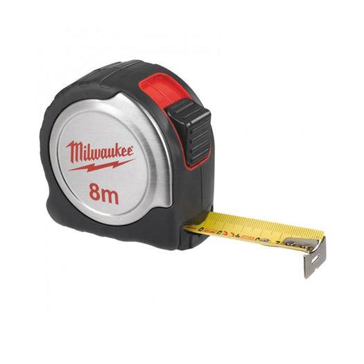Ruletă de măsurat Milwaukee Silver Compact 8 m, cod 4932451640 - BIG STORE (Dynamic Tools SRL)