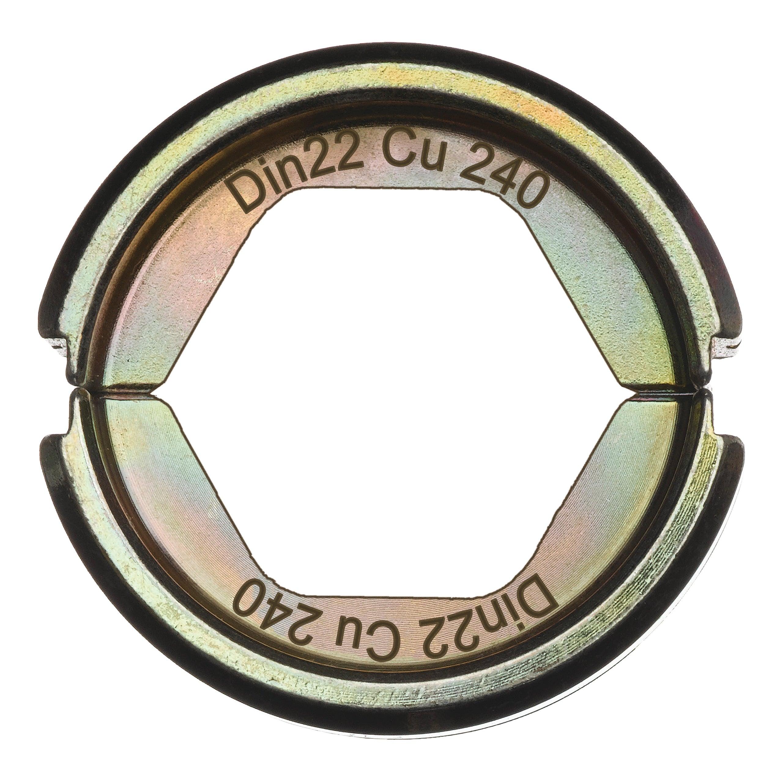 Bacuri de sertizare DIN22 CU 240 Milwaukee, cod 4932451753 - BIG STORE (Dynamic Tools SRL)