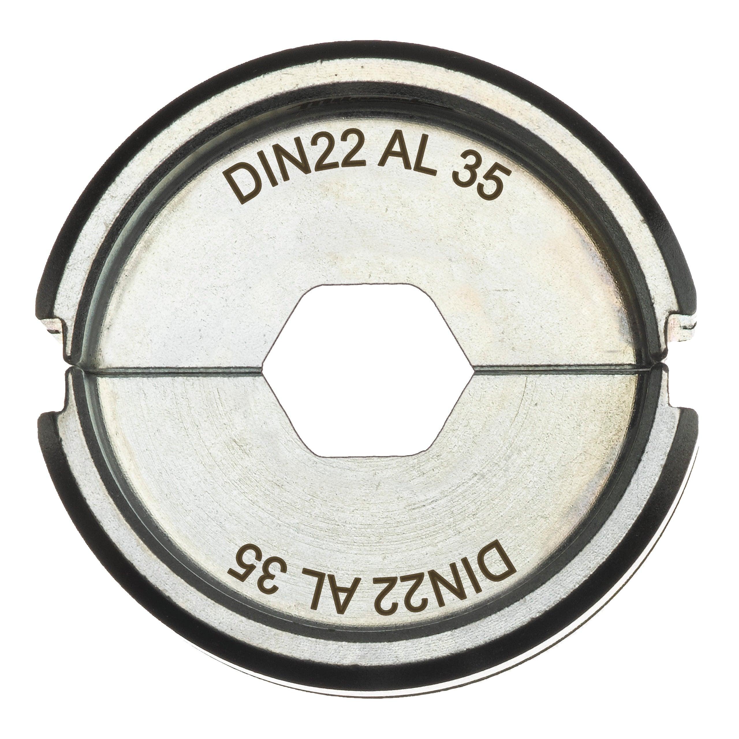 Bacuri de sertizare DIN22 AL 35 Milwaukee, cod 4932451772 - BIG STORE (Dynamic Tools SRL)