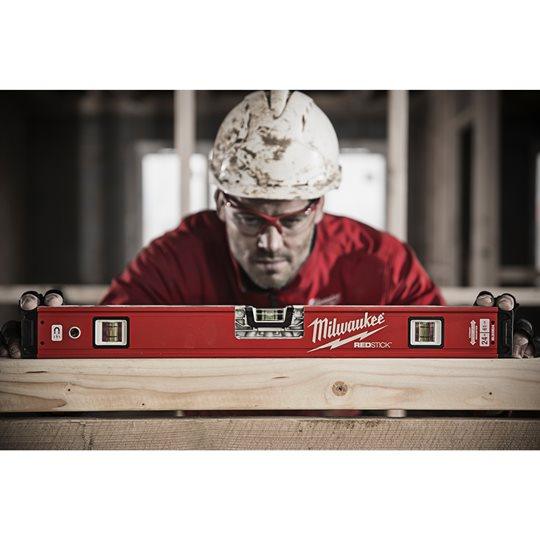 Nivelă cu bulă consolidată Milwaukee, 60cm, cod 4932459062 - BIG STORE (Dynamic Tools SRL)