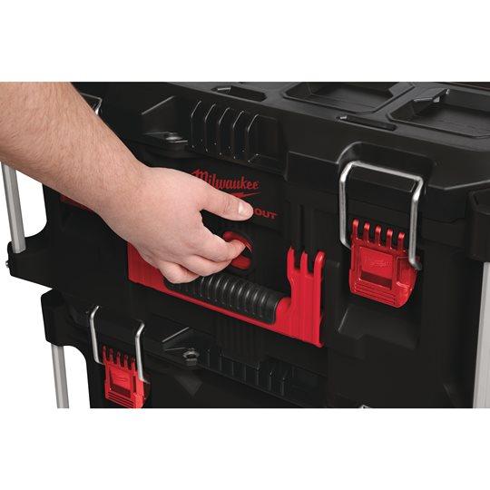 Set Packout™ Box Milwaukee, 1 x cutie depozitare cu roți, 1 x ladă, 1 x cutie, cod 4932464244 - BIG STORE (Dynamic Tools SRL)
