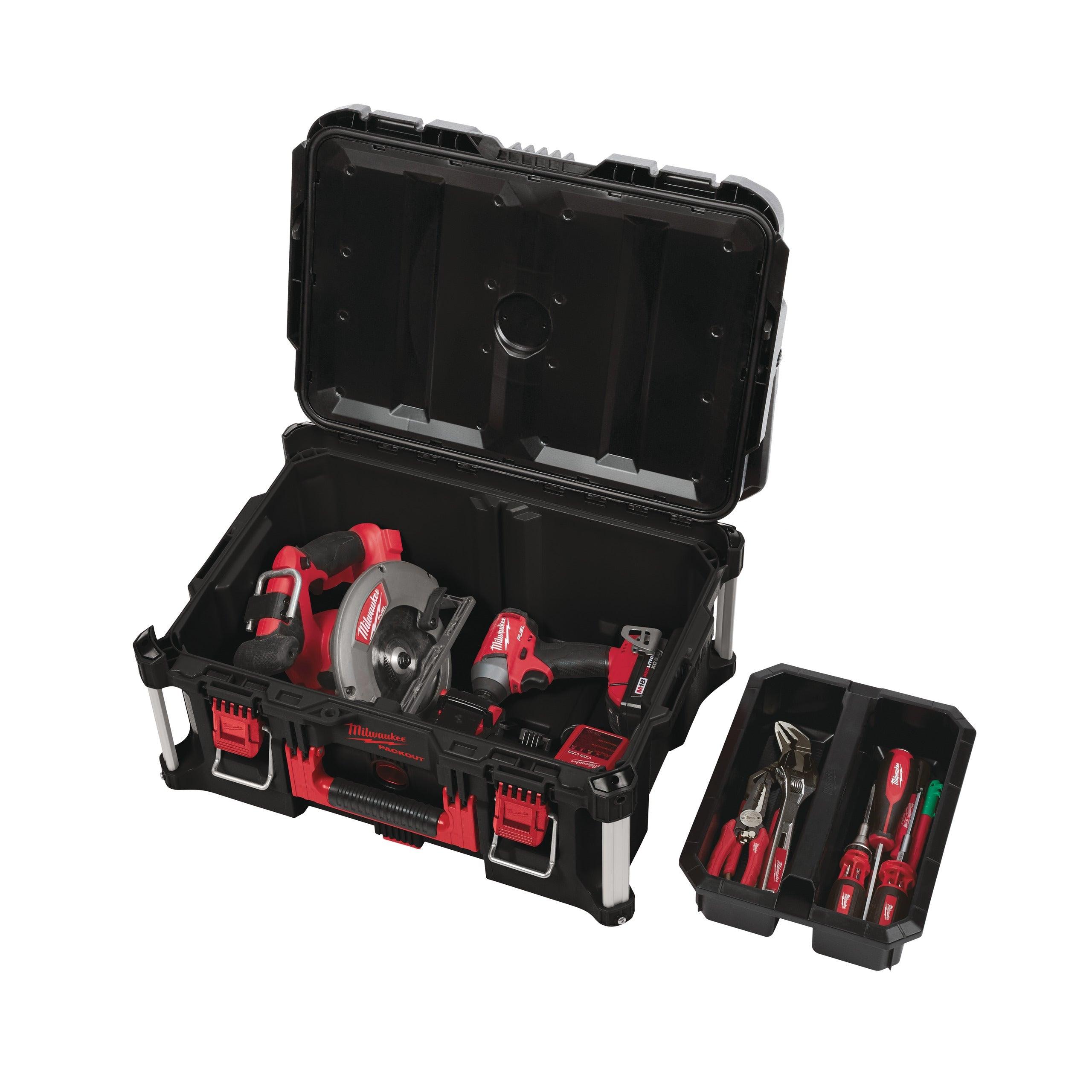Cutie cu maner, rezistenta la apa, Milwaukee PACKOUT™ , cod 4932464079 - BIG STORE (Dynamic Tools SRL)