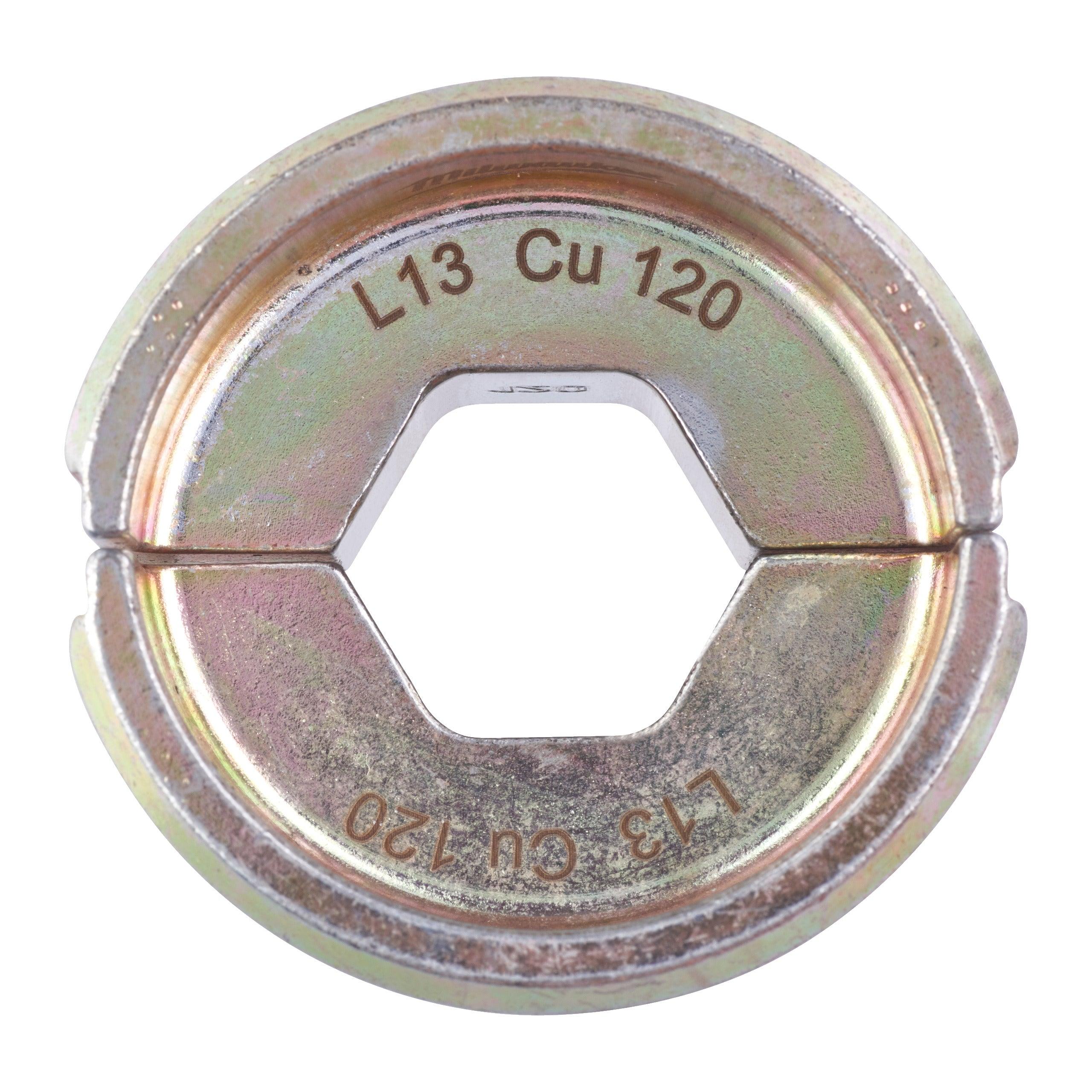 Bacuri de sertizare L13 CU 120 - 1 BUC, Milwaukee, cod 4932464506 - BIG STORE (Dynamic Tools SRL)