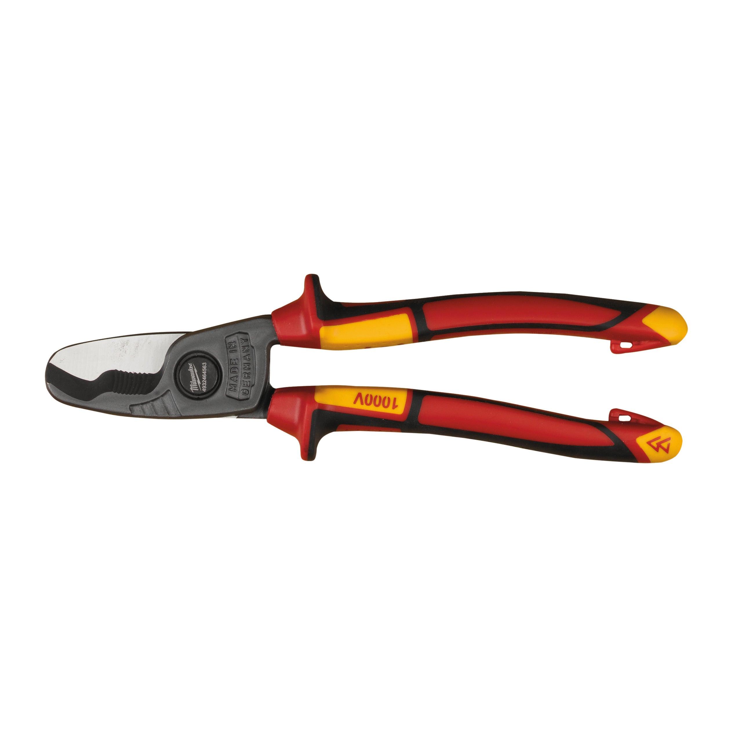 Clește de tăiat cabluri Milwaukee VDE, 210 mm, cod 4932464563 - BIG STORE (Dynamic Tools SRL)