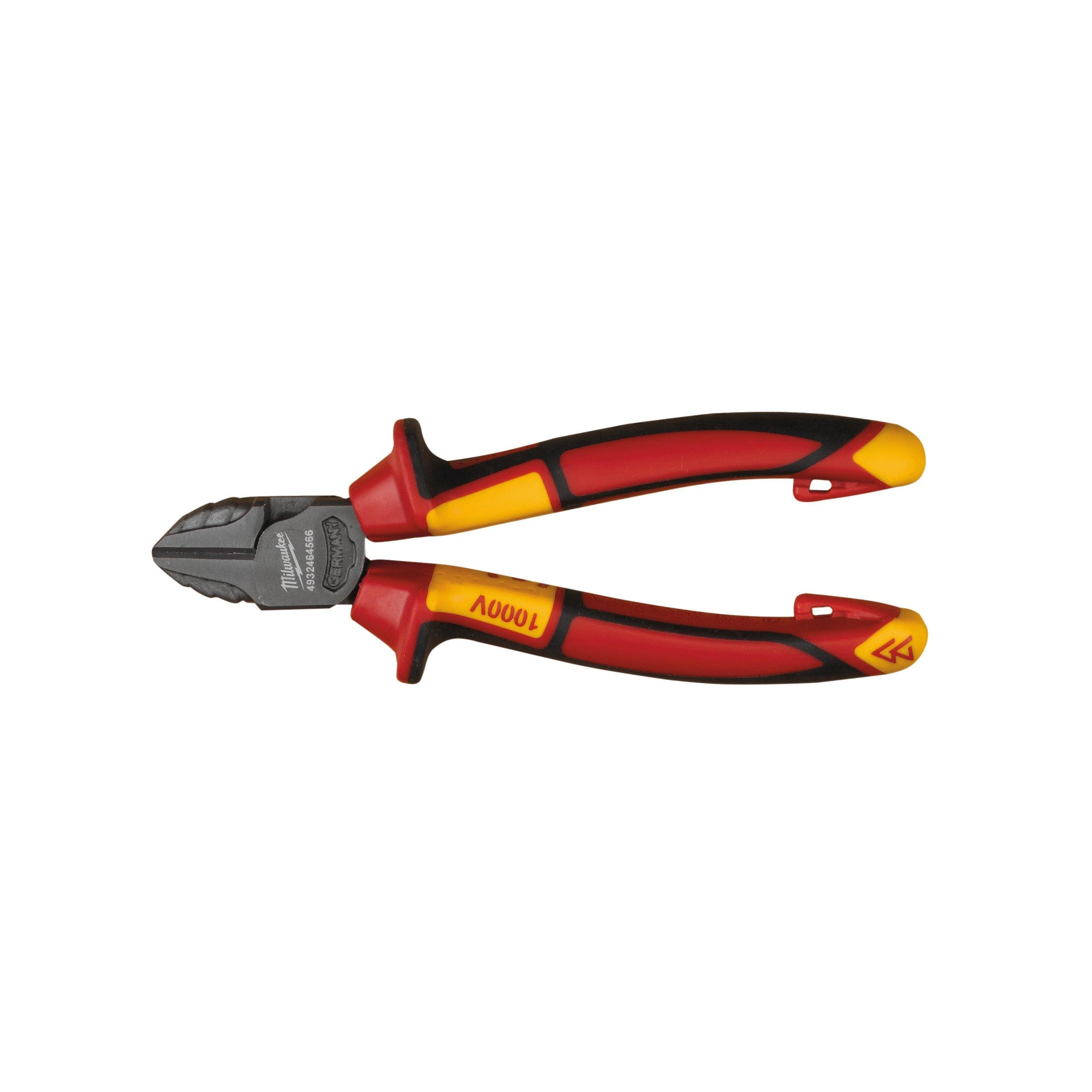 Clește cu tăiș lateral Milwaukee VDE, 145 mm, cod 4932464566 - BIG STORE (Dynamic Tools SRL)