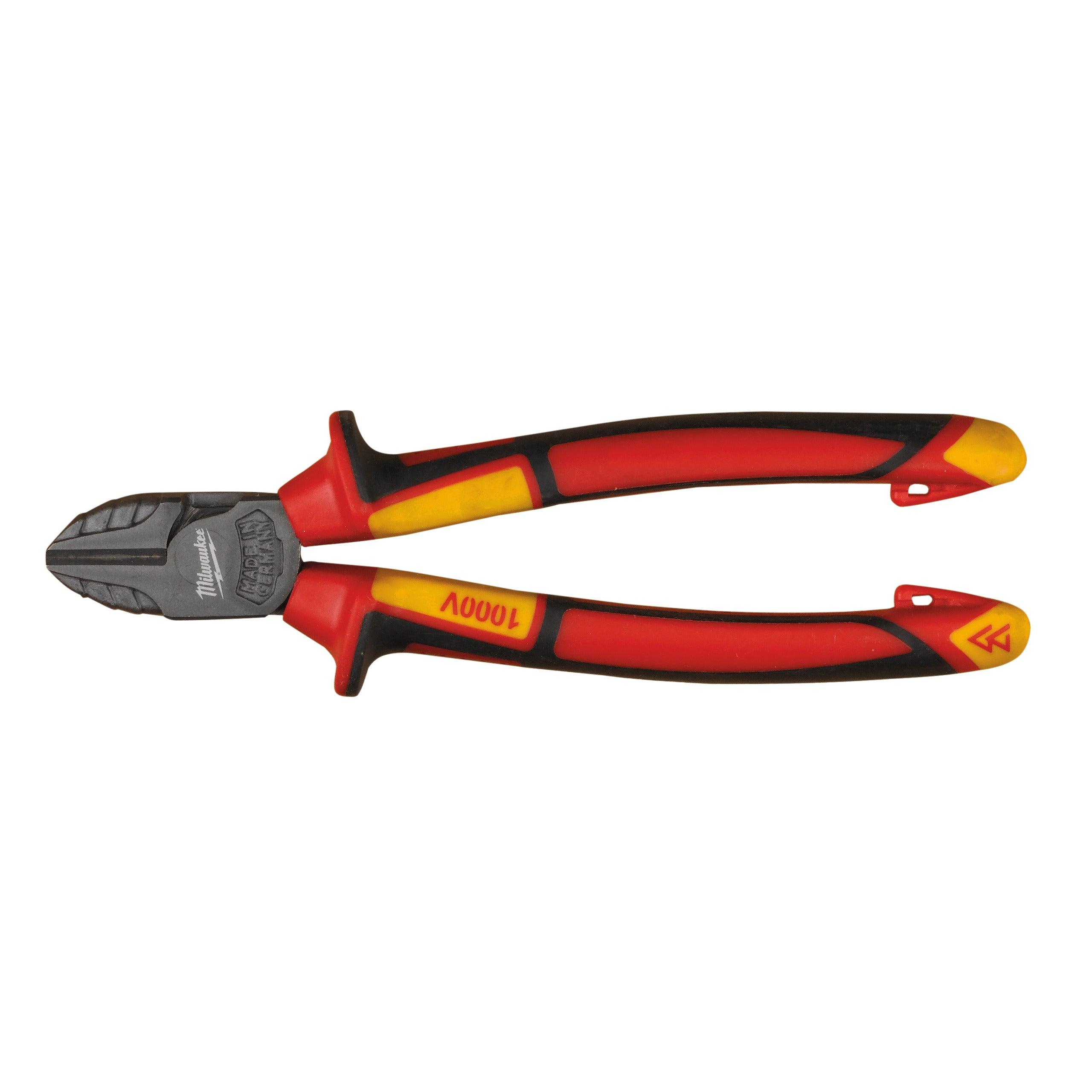 Clește cu tăiș lateral Milwaukee VDE, 180 mm, cod 4932464568 - BIG STORE (Dynamic Tools SRL)