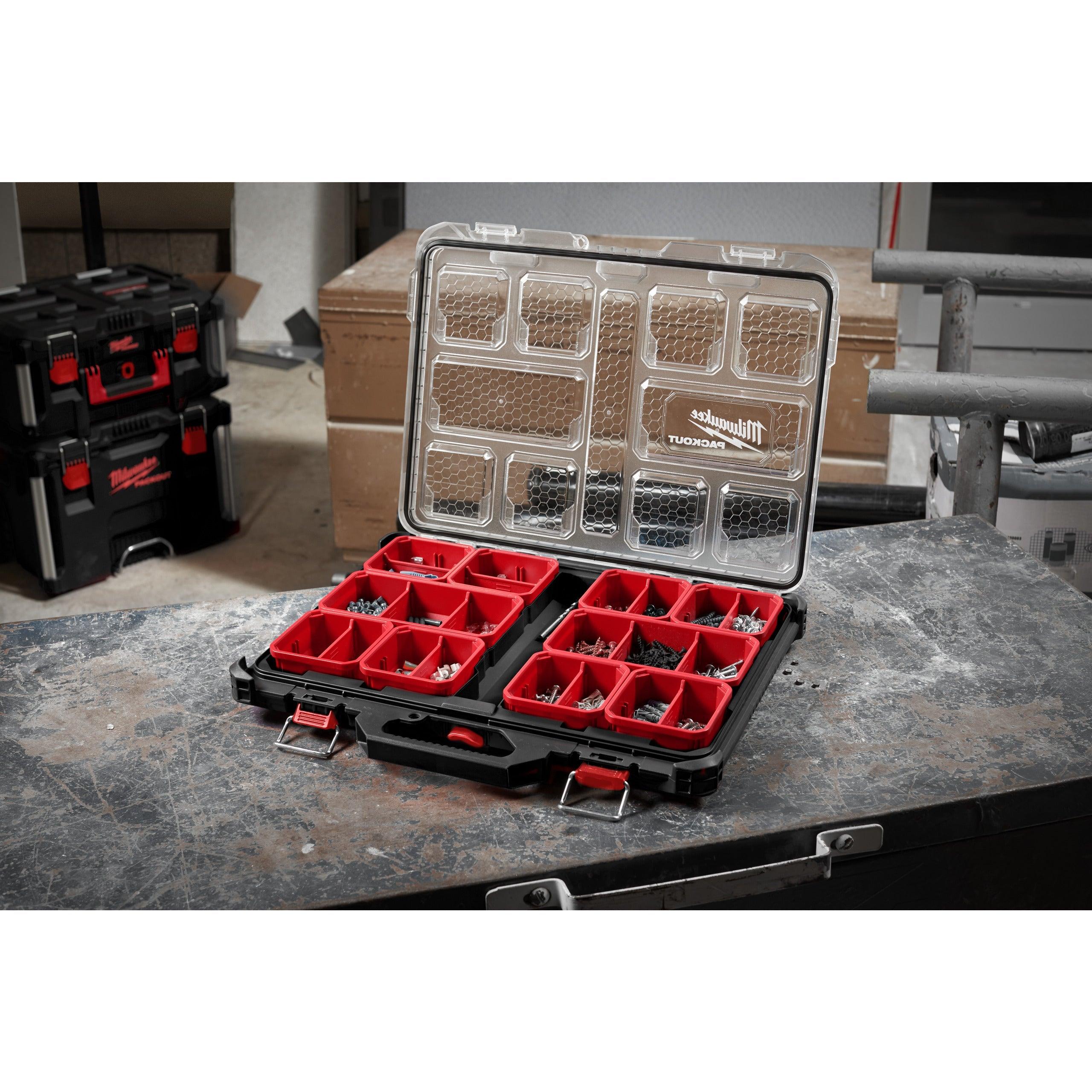 Organizator Slim PACKOUT™ Milwaukee, cod 4932471064 - BIG STORE (Dynamic Tools SRL)