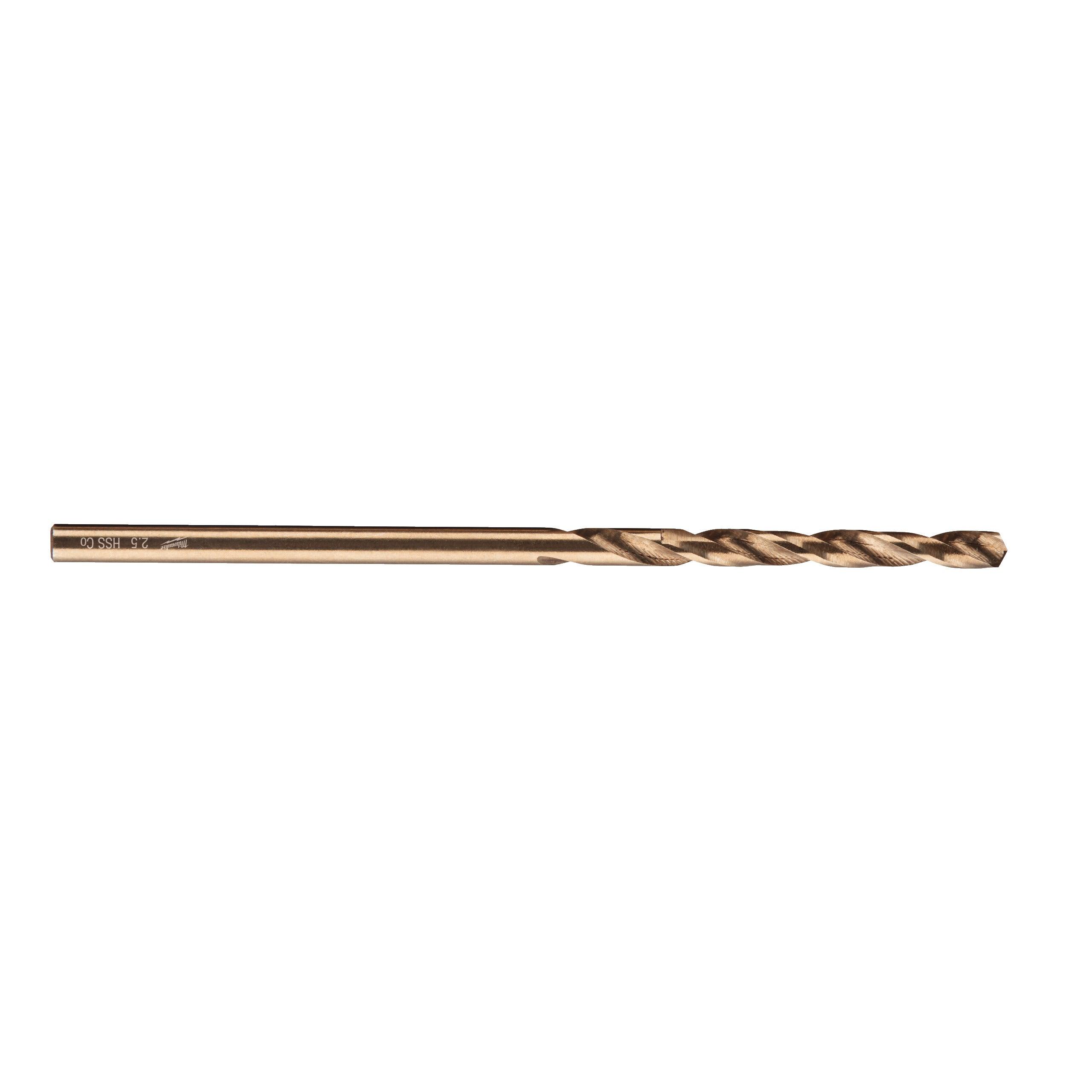 Burghie pentru metal Milwaukee HSS-G CO, ø3,3 mm, 10 buc - BIG STORE (Dynamic Tools SRL)