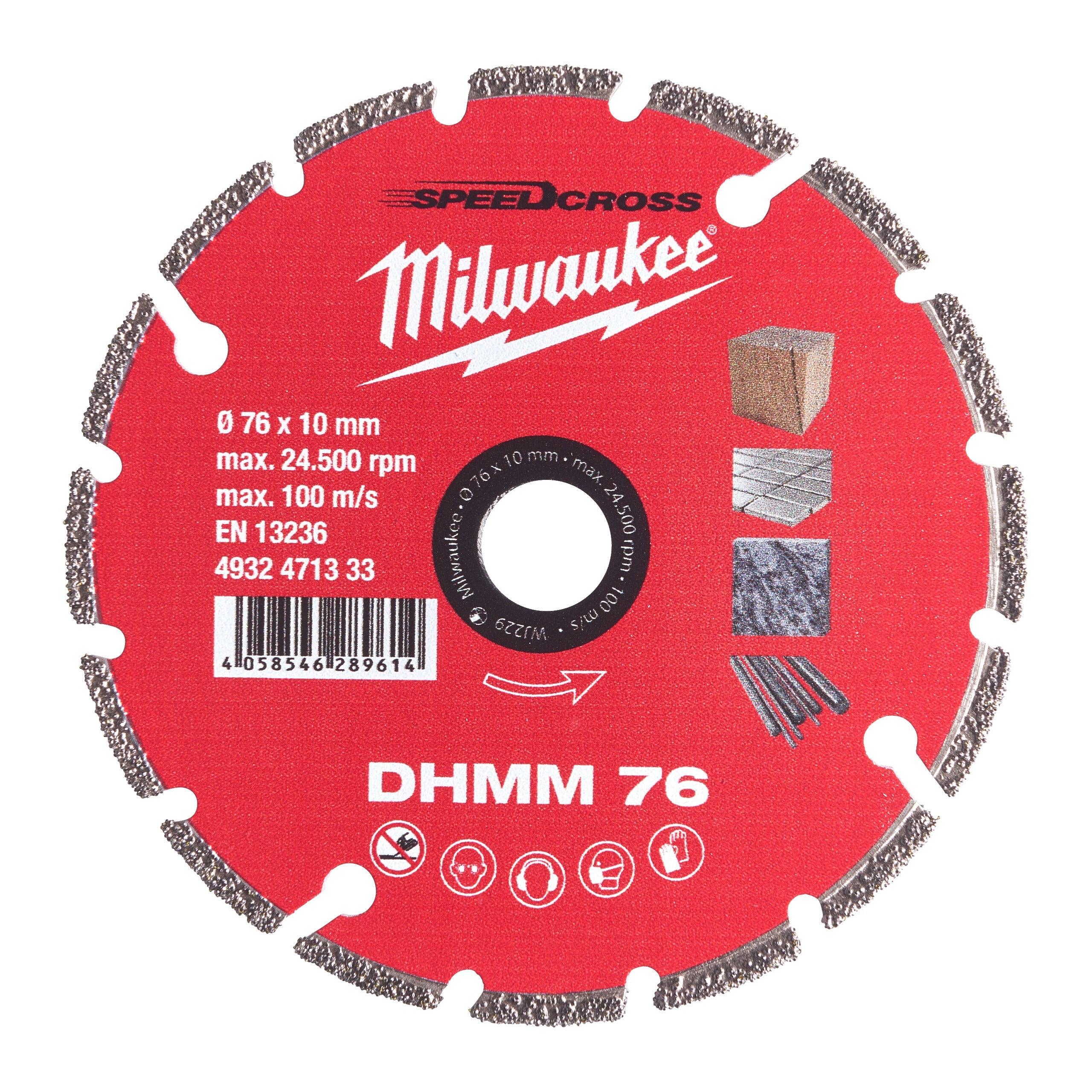 Disc diamantat DHMM Milwaukee cod 4932471333 - BIG STORE (Dynamic Tools SRL)