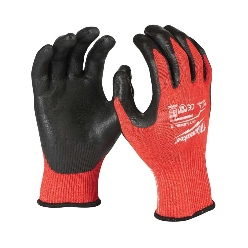 Mănuși Milwaukee Cut Level 3 rezistente la tăiere, mărimea XL/10, 4932471422 - BIG STORE (Dynamic Tools SRL)