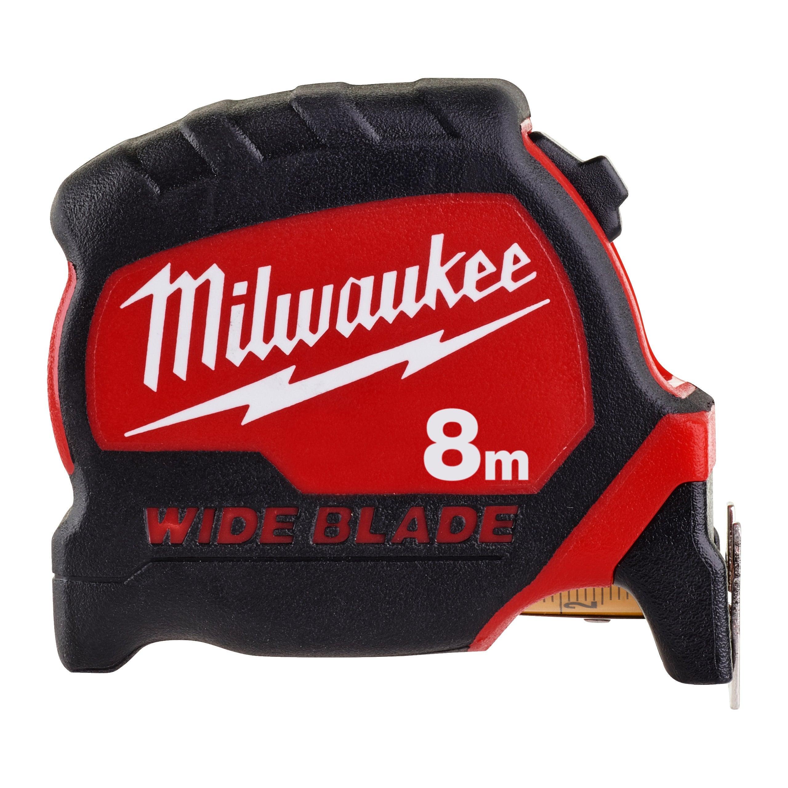 Ruletă Premium Lată 8m Milwaukee cod 4932471816 - BIG STORE (Dynamic Tools SRL)