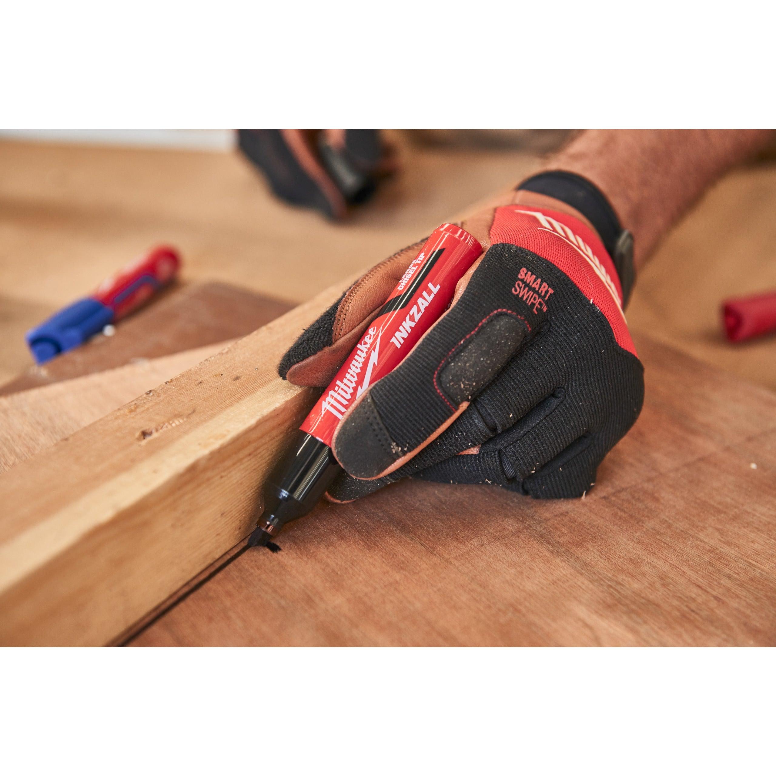 Mănuși hibrid piele -7/S - 1 pereche, Milwaukee cod 4932479726 - BIG STORE (Dynamic Tools SRL)