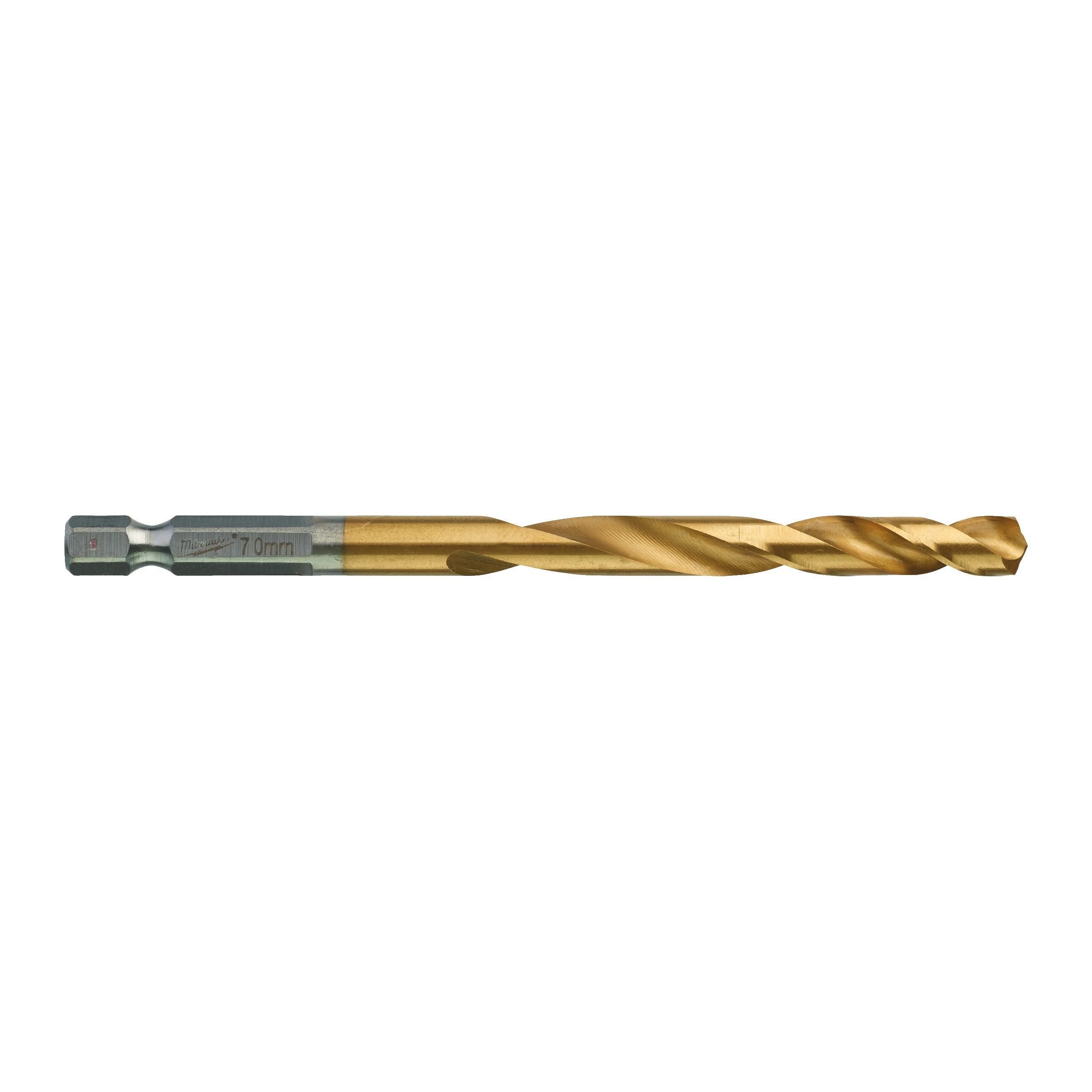 Burghie pentru metal Milwaukee SHOCKWAVE™ HSS-G Tin, ø7 mm, 5 buc - BIG STORE (Dynamic Tools SRL)