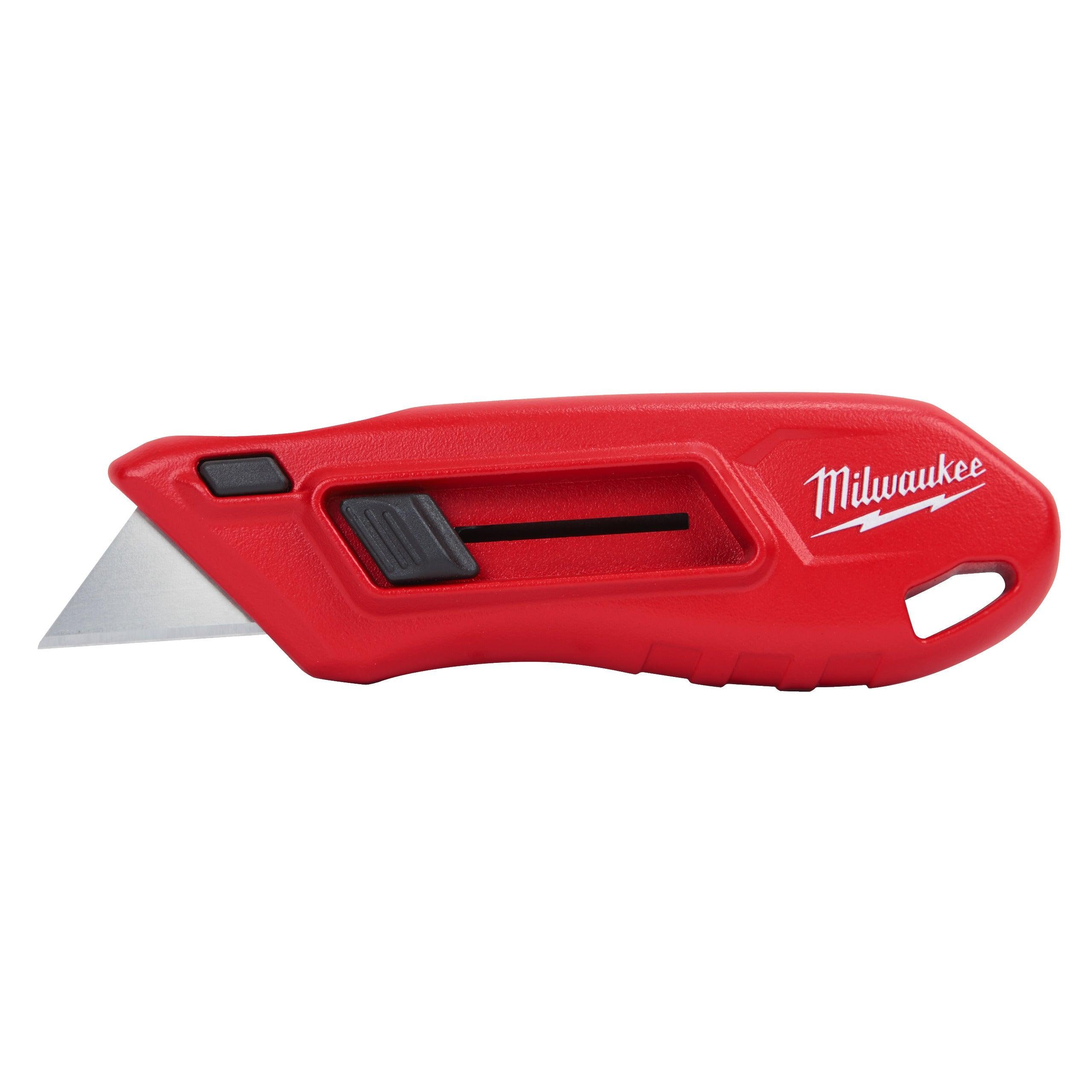 Cuțit utilitar cu lamă retractabilă, Milwaukee cod 4932478561 - BIG STORE (Dynamic Tools SRL)