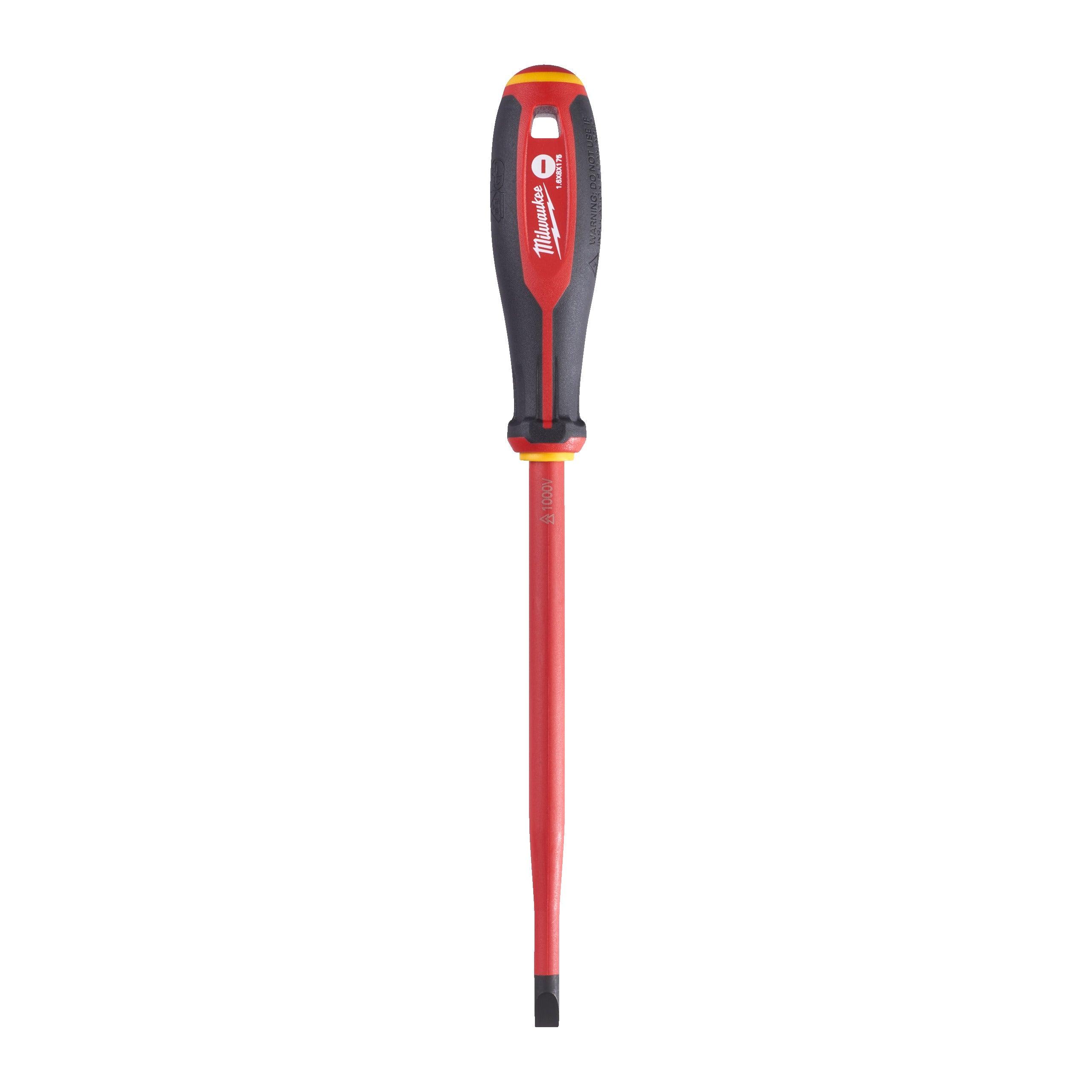 Șurubelniță Tri-Lobe VDE Milwaukee 1,6X8X175, cod 4932478718 - BIG STORE (Dynamic Tools SRL)