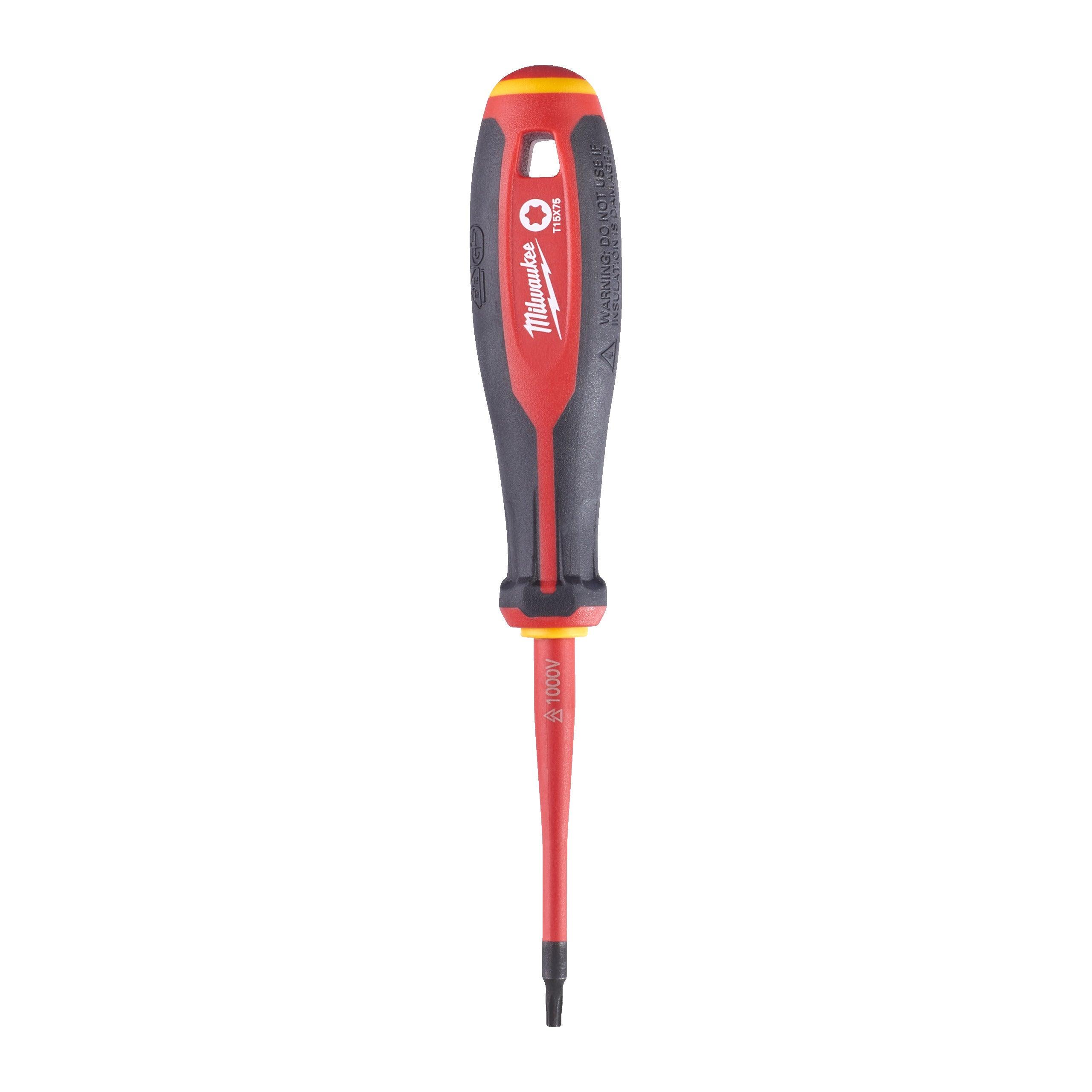 Șurubelniță Tri-Lobe VDE Milwaukee T15 X75, cod 4932478729 - BIG STORE (Dynamic Tools SRL)
