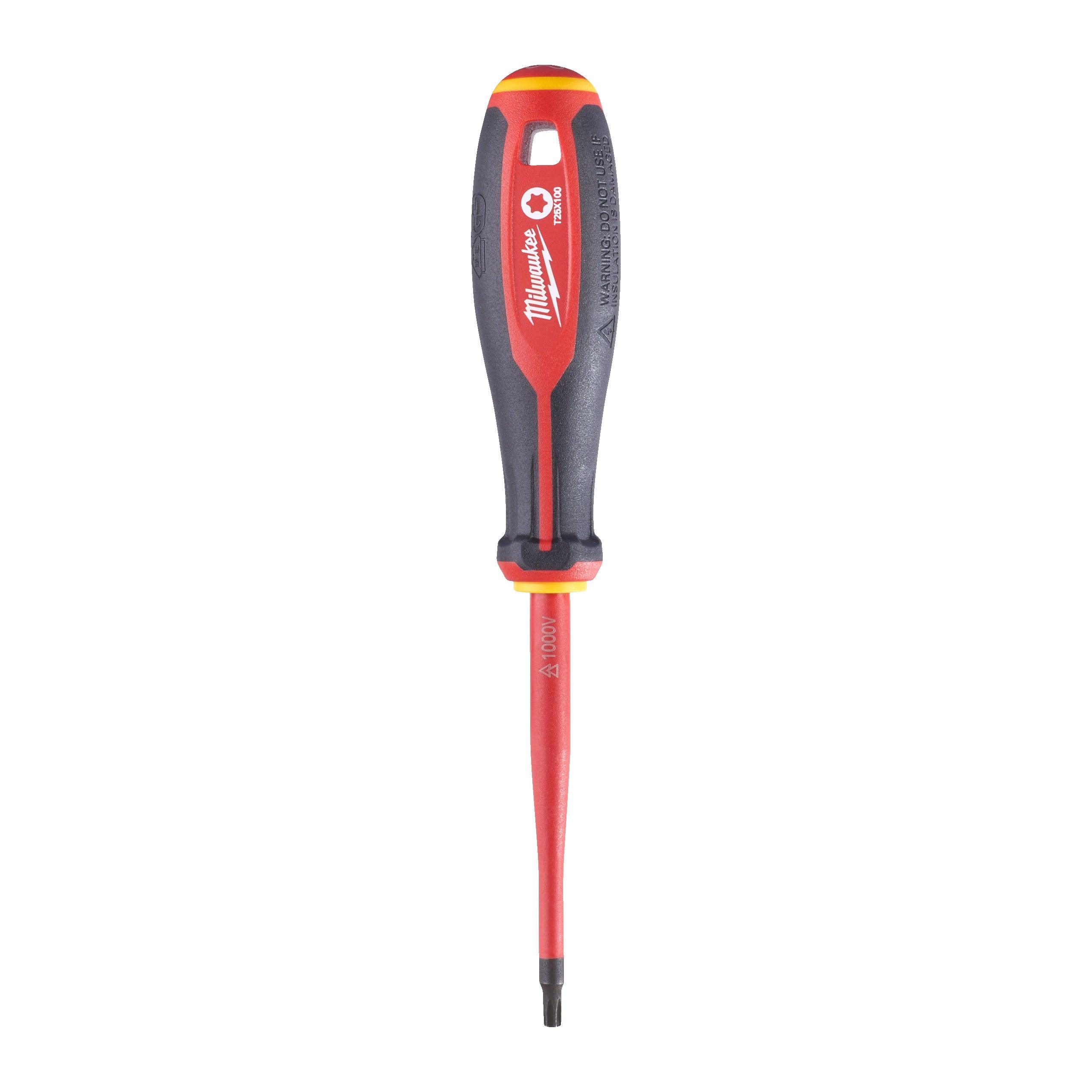 Șurubelniță Tri-Lobe VDE Milwaukee T25 X100, cod 4932478731 - BIG STORE (Dynamic Tools SRL)