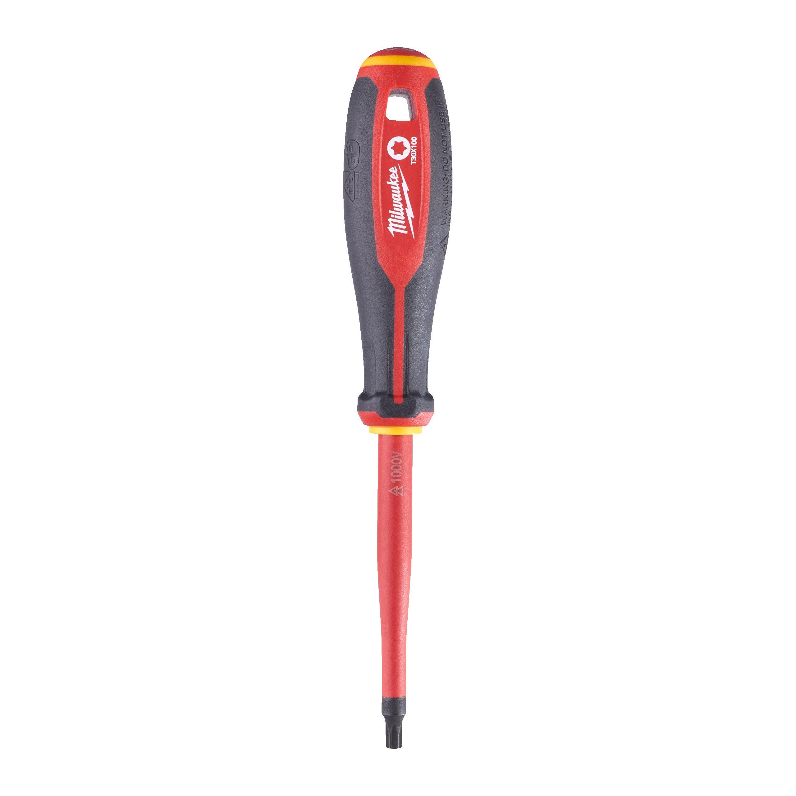 Șurubelniță Tri-Lobe VDE Milwaukee T30 X100, cod 4932478732 - BIG STORE (Dynamic Tools SRL)