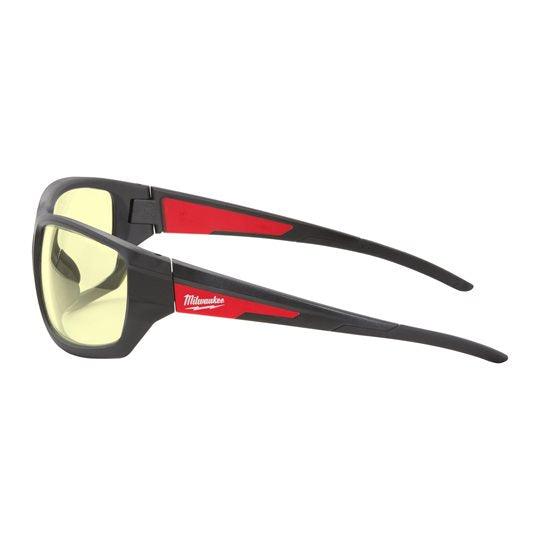 Ochelari de protecție Milwaukee galbeni premium, cod 4932478928 - BIG STORE (Dynamic Tools SRL)