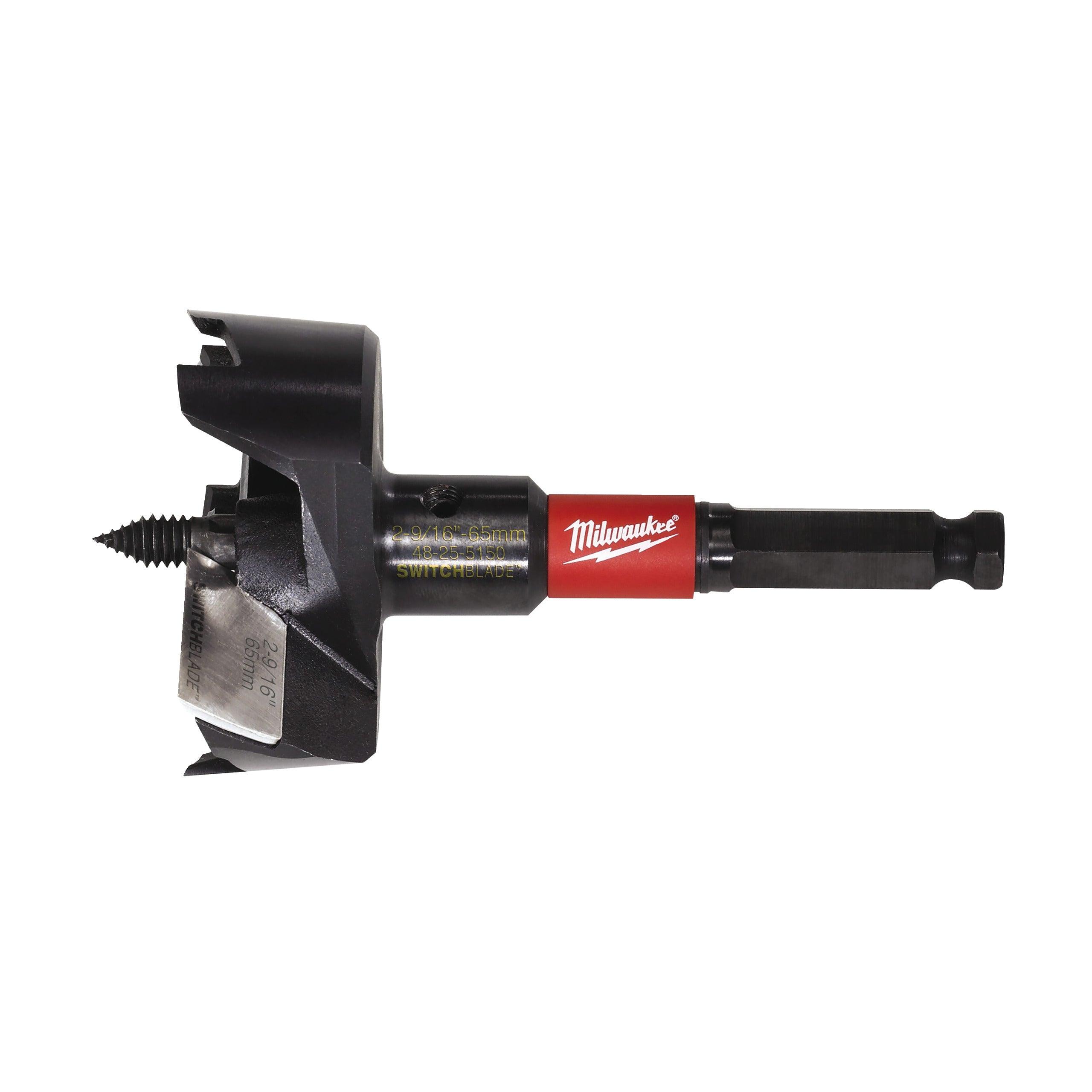 Burghiu freză cu vârf-șurub de tractare Ø 65 mm SWITCHBLADE™ Milwaukee, cod 4932479502 - BIG STORE (Dynamic Tools SRL)