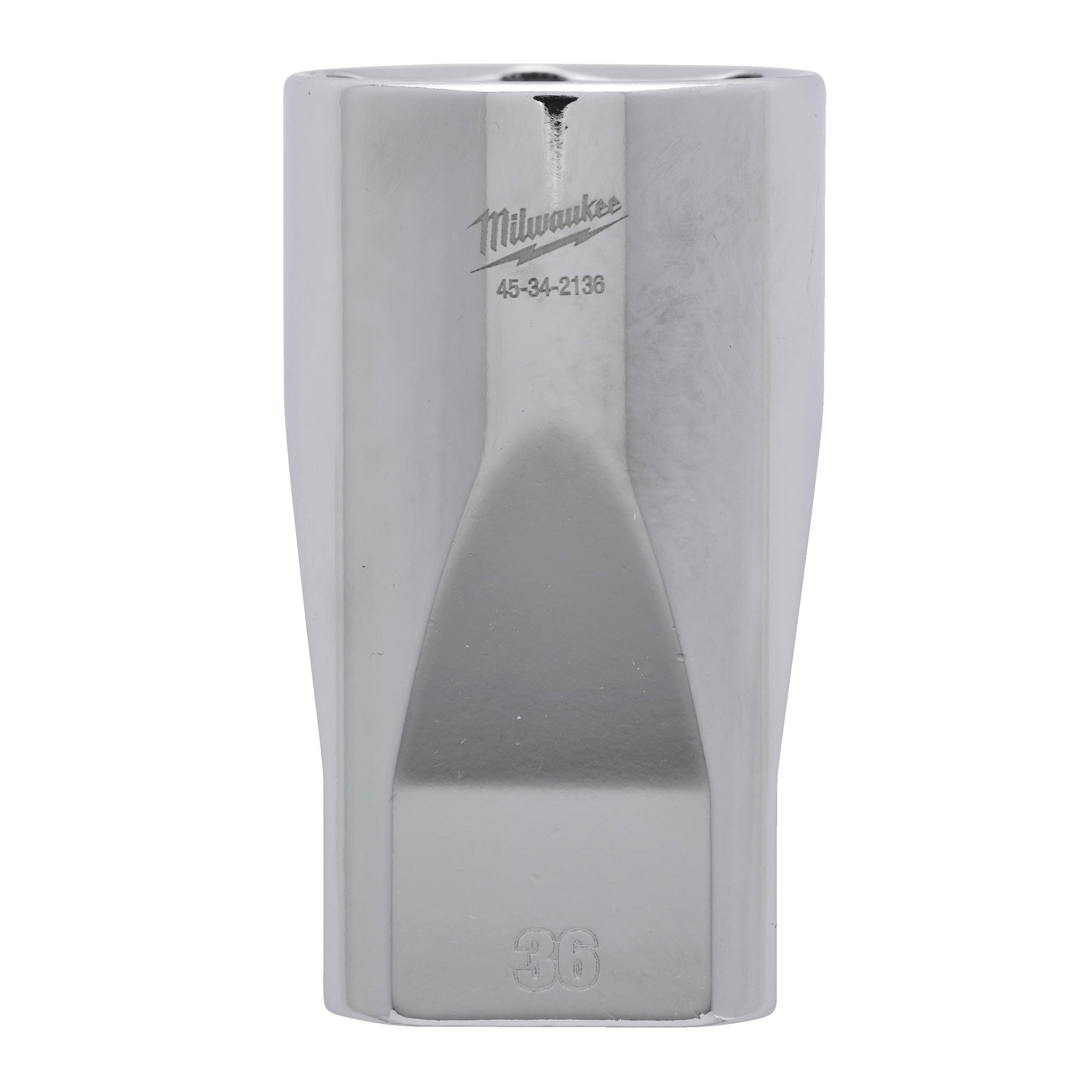 Cheie tubulară 1/2, sistem metric, 36mm, lungă, Milwaukee, cod 4932480048 - BIG STORE (Dynamic Tools SRL)