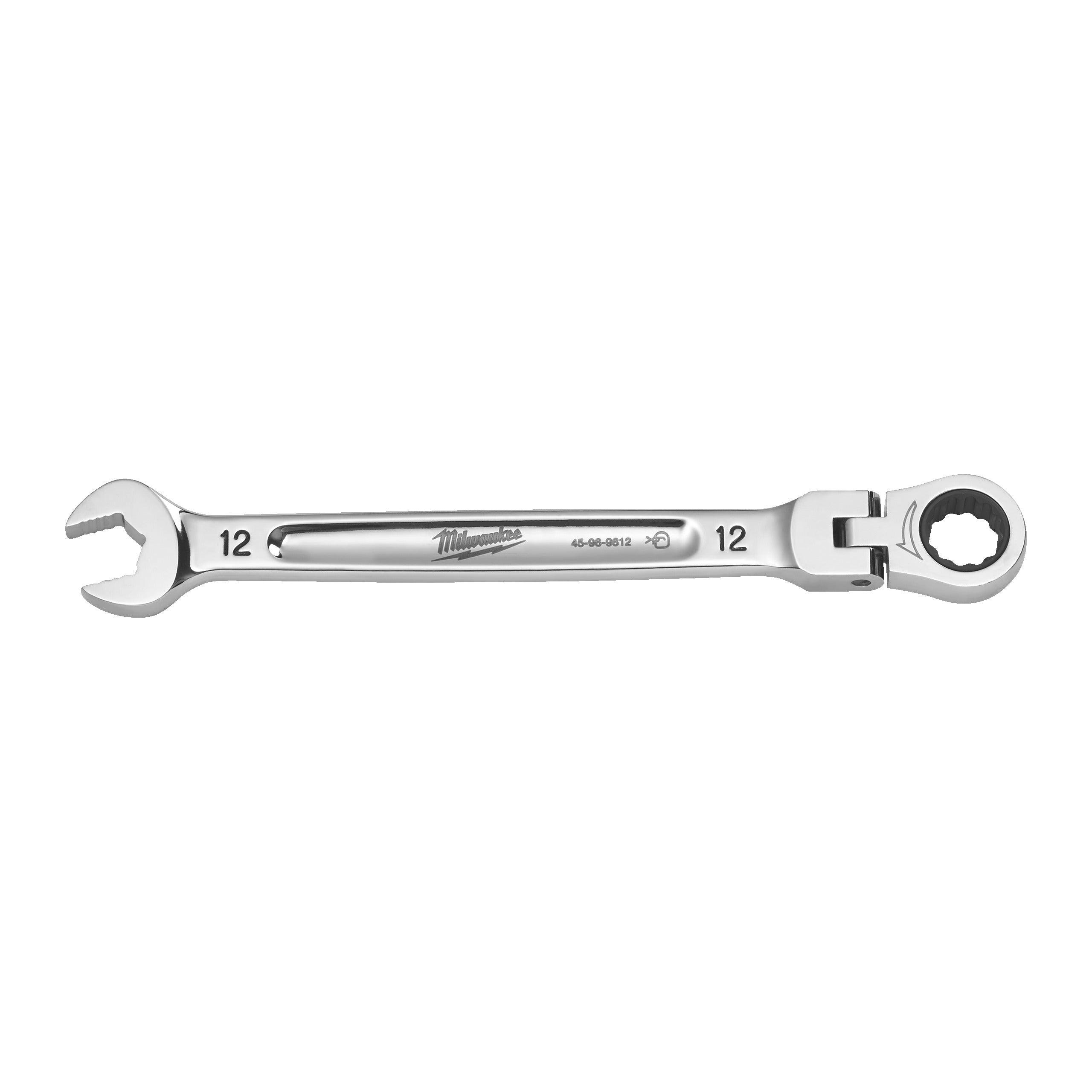 Cheie fixă MAX BITE cu clichet și cap pivotant, 12mm, Milwaukee, cod 4932480185 - BIG STORE (Dynamic Tools SRL)