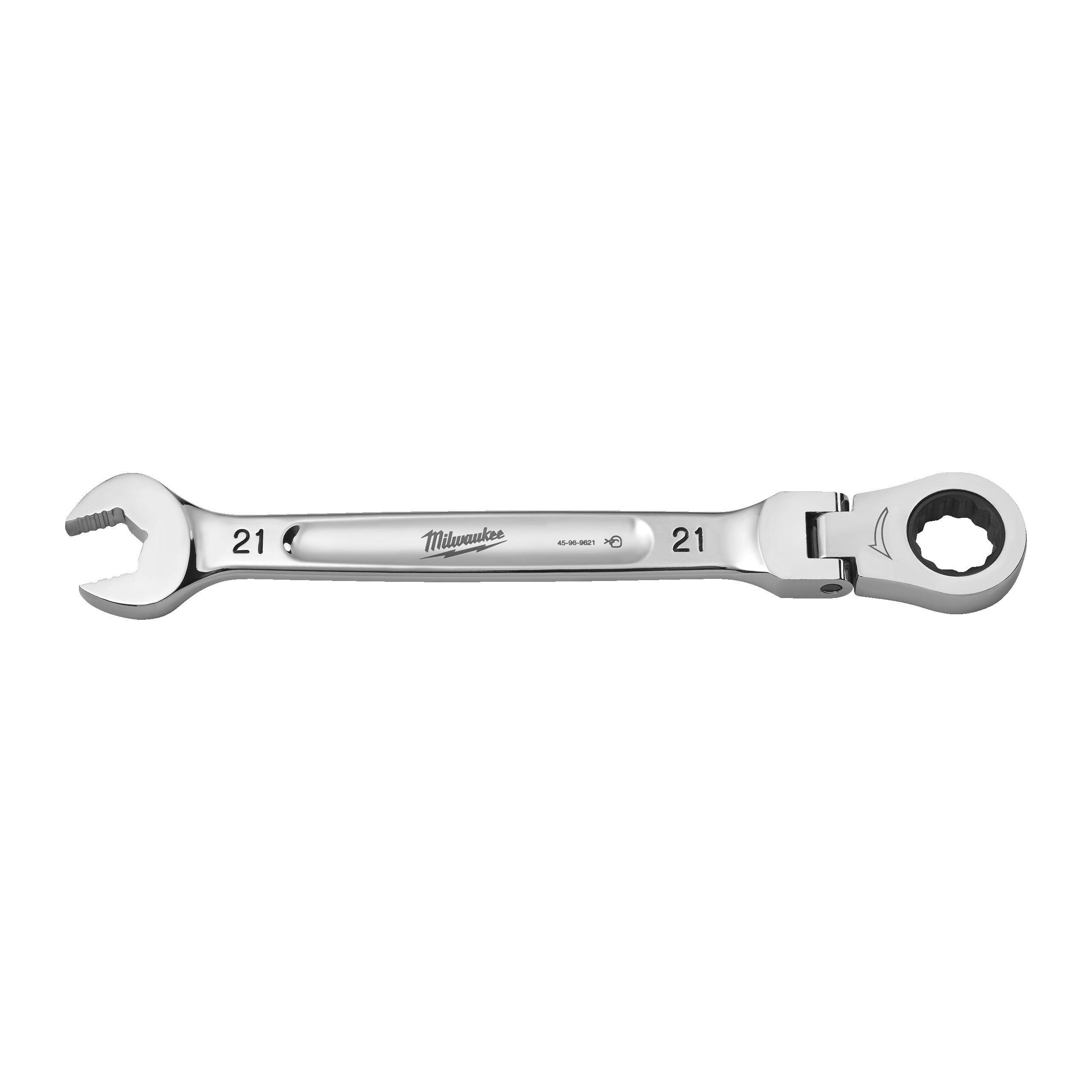 Cheie fixă MAX BITE cu clichet și cap pivotant, 21mm, Milwaukee, cod 4932480194 - BIG STORE (Dynamic Tools SRL)
